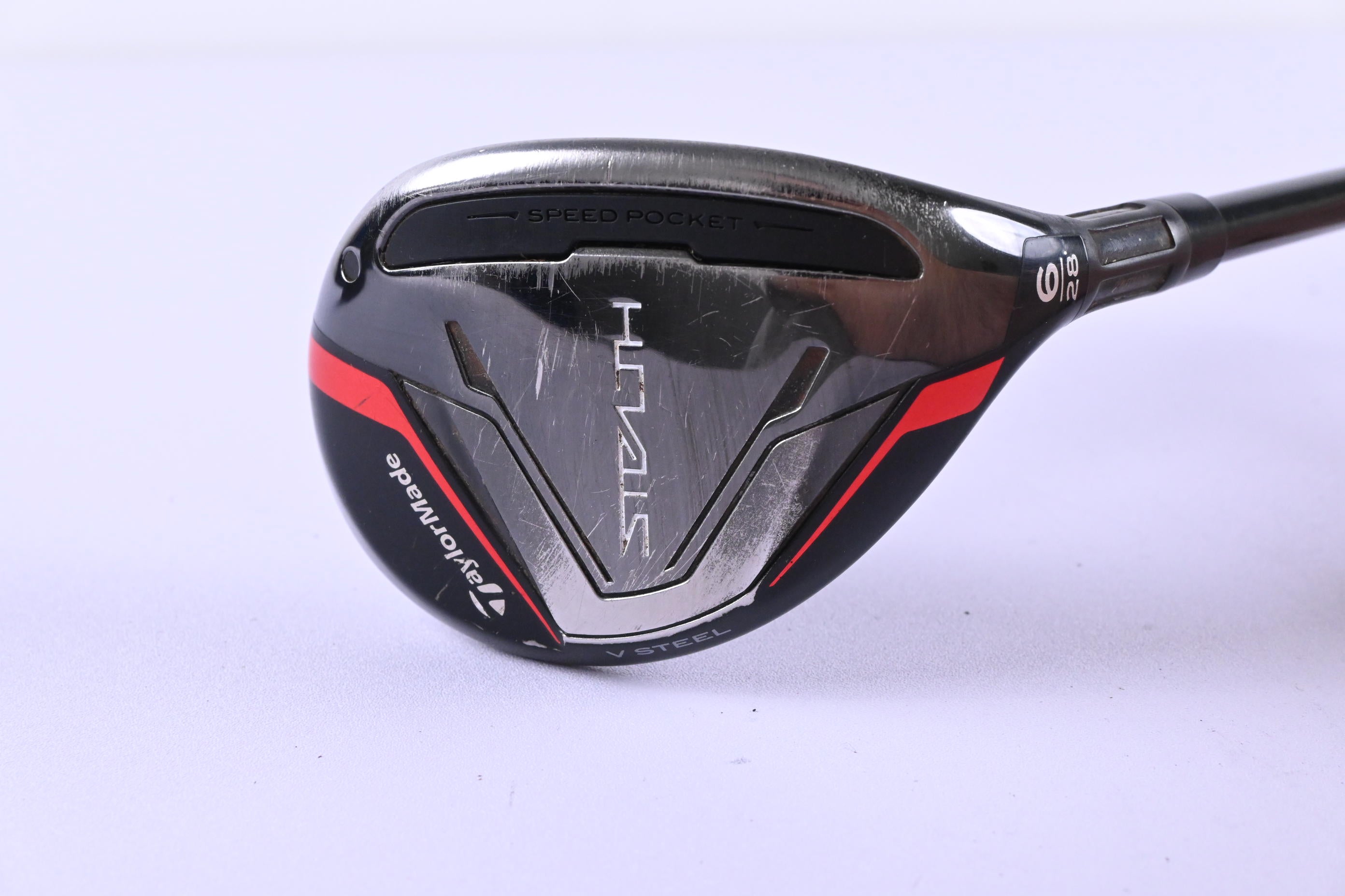 Taylormade Stealth #6 Hybrid / 28 Degree / Regular Flex Ventus Red 6 Shaft