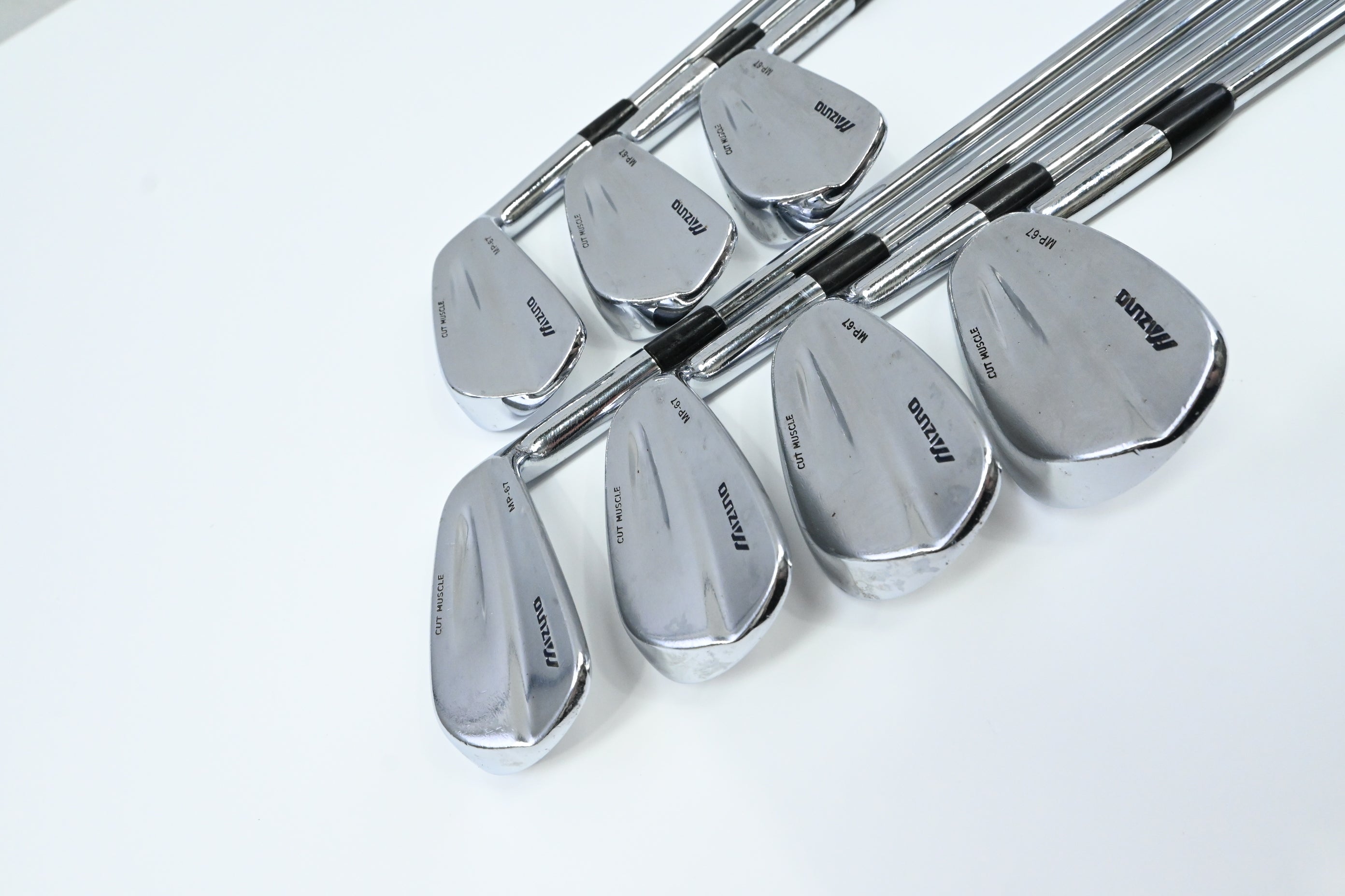 Mizuno MP-67 Irons / 4-PW / Stiff Flex Dynamic Gold S300 Shafts
