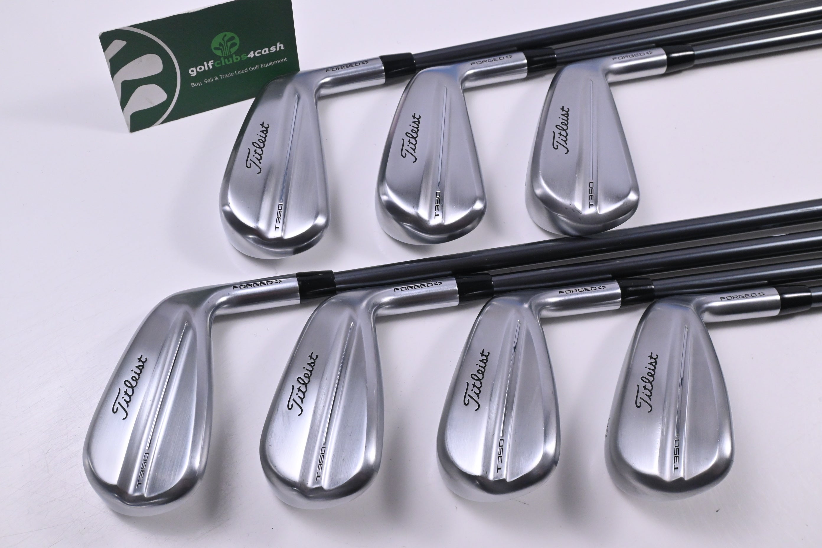 Titleist T350 2025 Irons / 5-PW+48° / Regular Flex MMT Speedmesh 85 Shafts