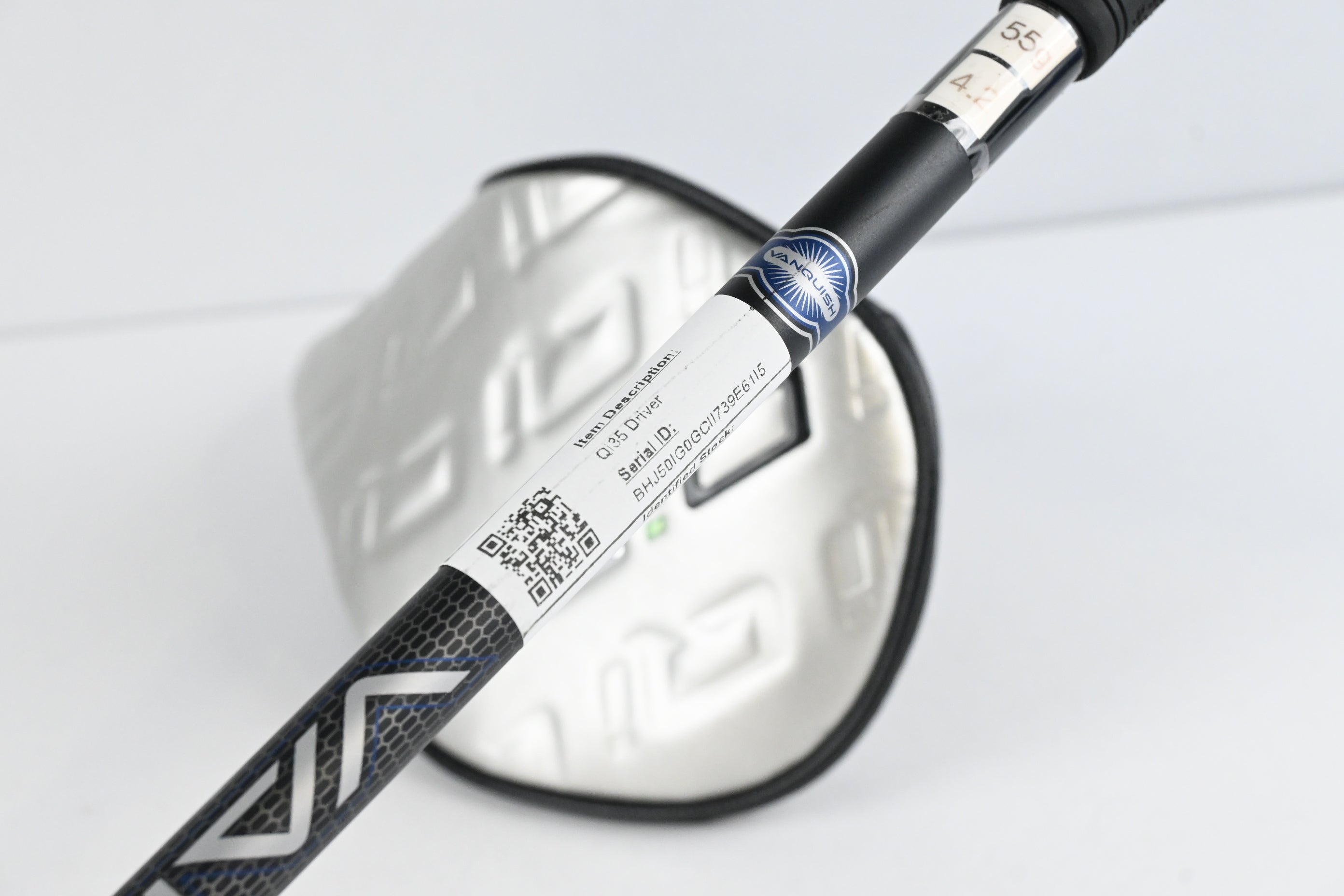Left Hand Taylormade Qi35 Driver / 9 Degree / Regular Flex Vanquish 5 Shaft