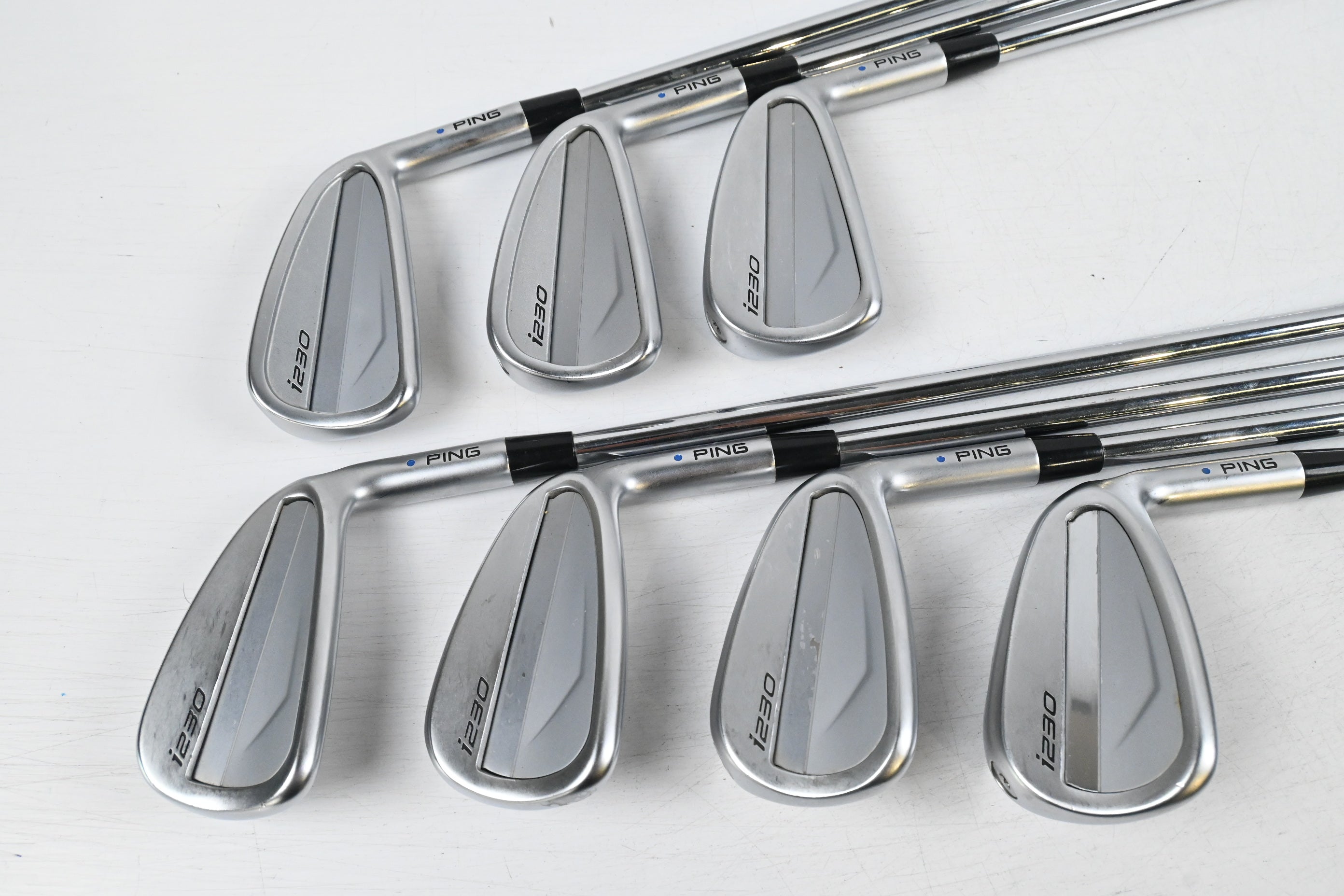 Ping i230 Irons / 4-PW / Blue Dot / Regular Flex N.S.Pro Modus3 Tour 105 Shafts