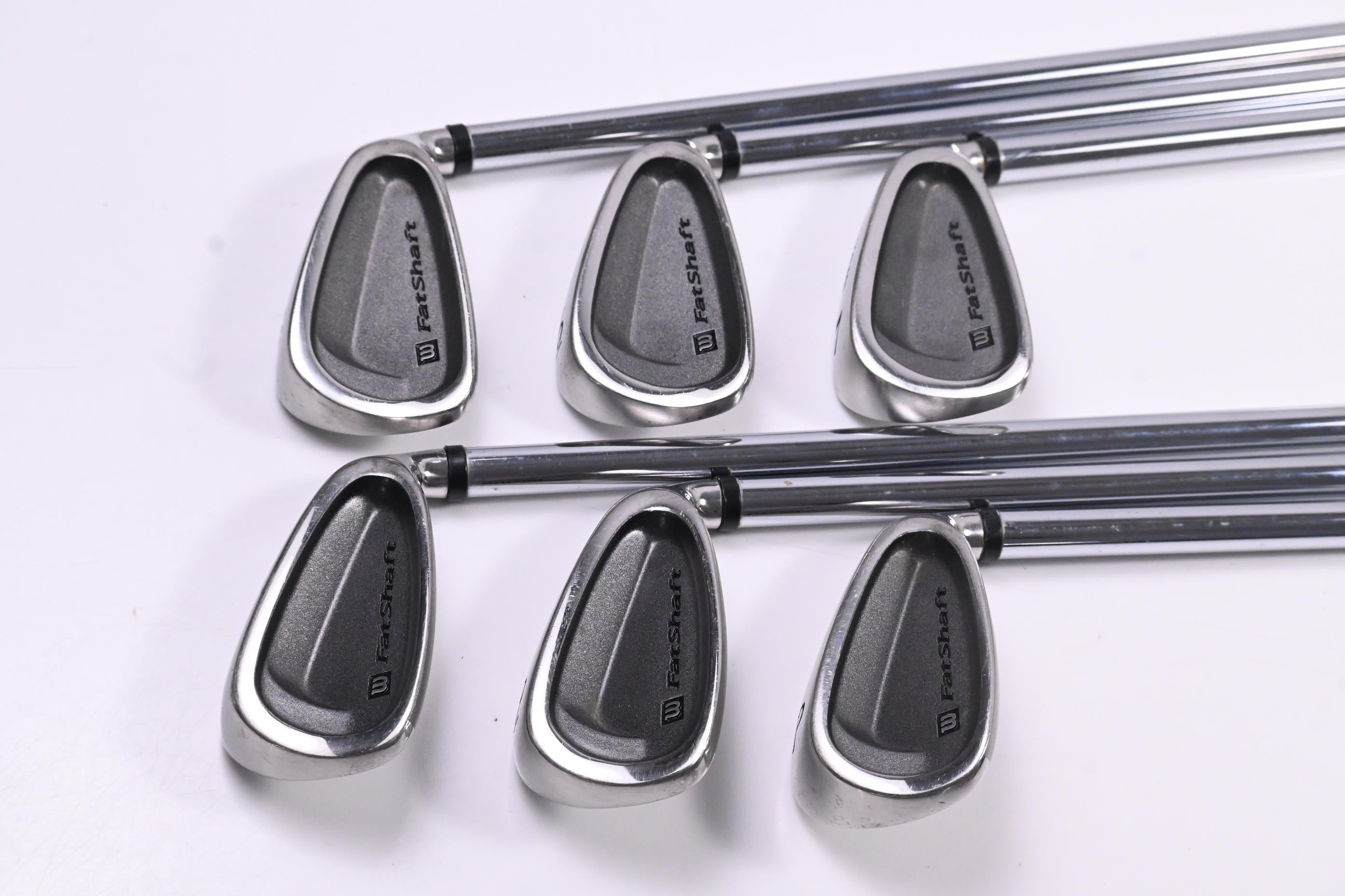 Wilson Fat Shaft Irons / 5-PW / Stiff Flex Fatshaft Platinum Shafts