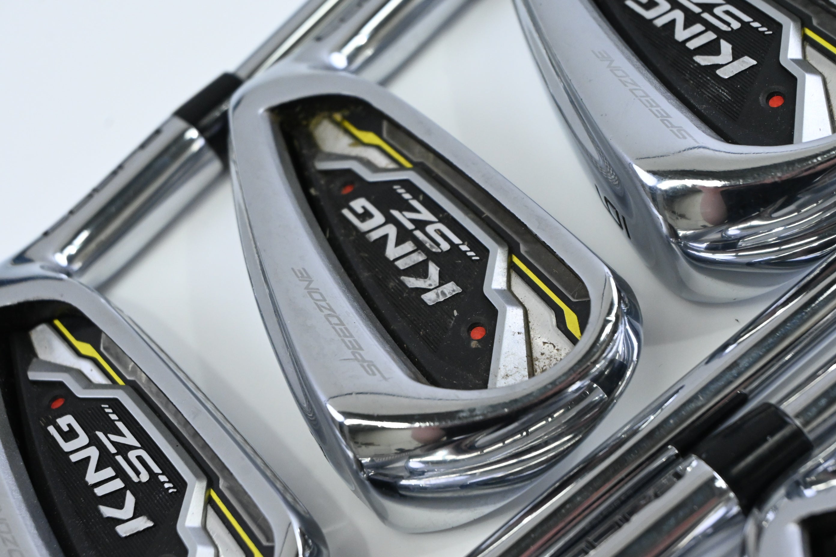 Cobra King Speedzone Irons / 4-PW / Stiff Flex KBS Tour 90 Shafts