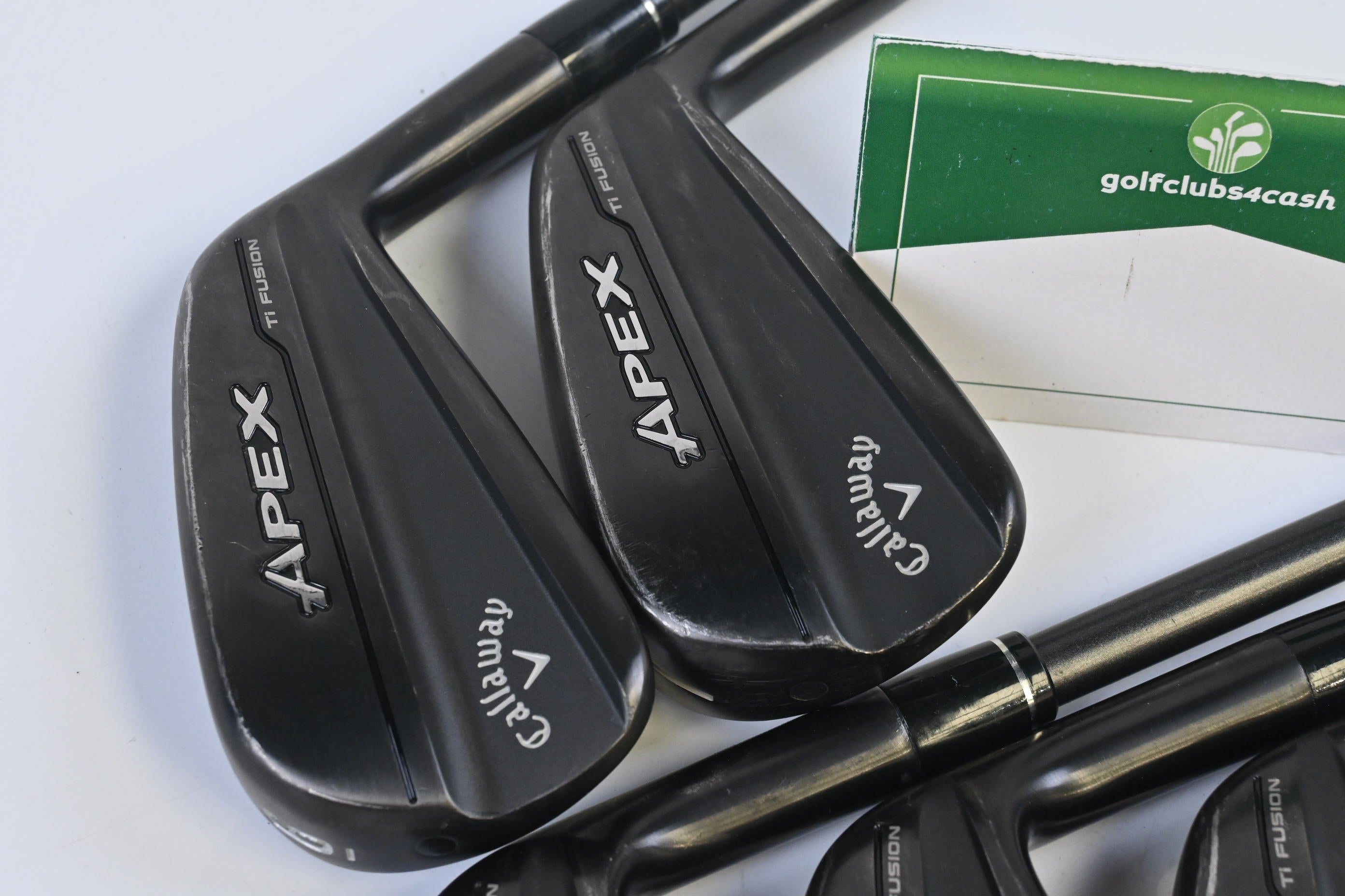 Callaway Apex Ti Fusion Irons / 6-PW / Stiff Flex Dynamic Gold Mid S300 Shafts