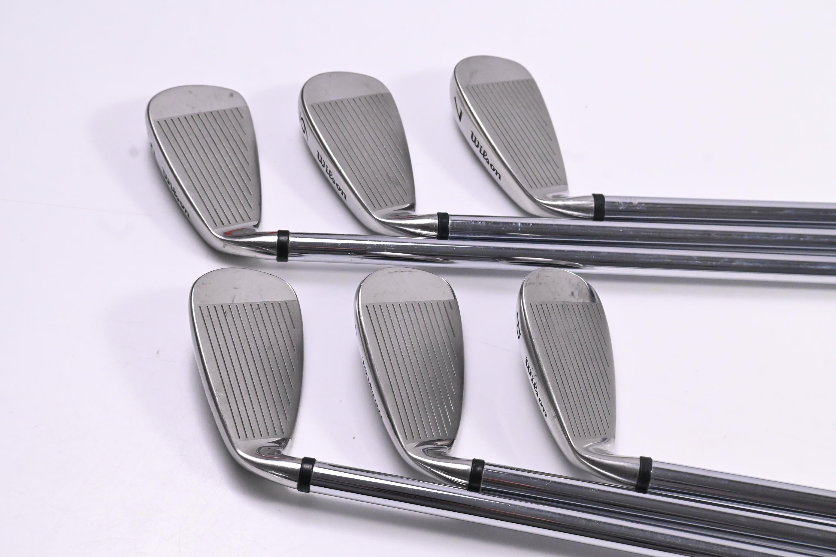 Wilson Fat Shaft Irons / 5-PW / Stiff Flex Fatshaft Platinum Shafts