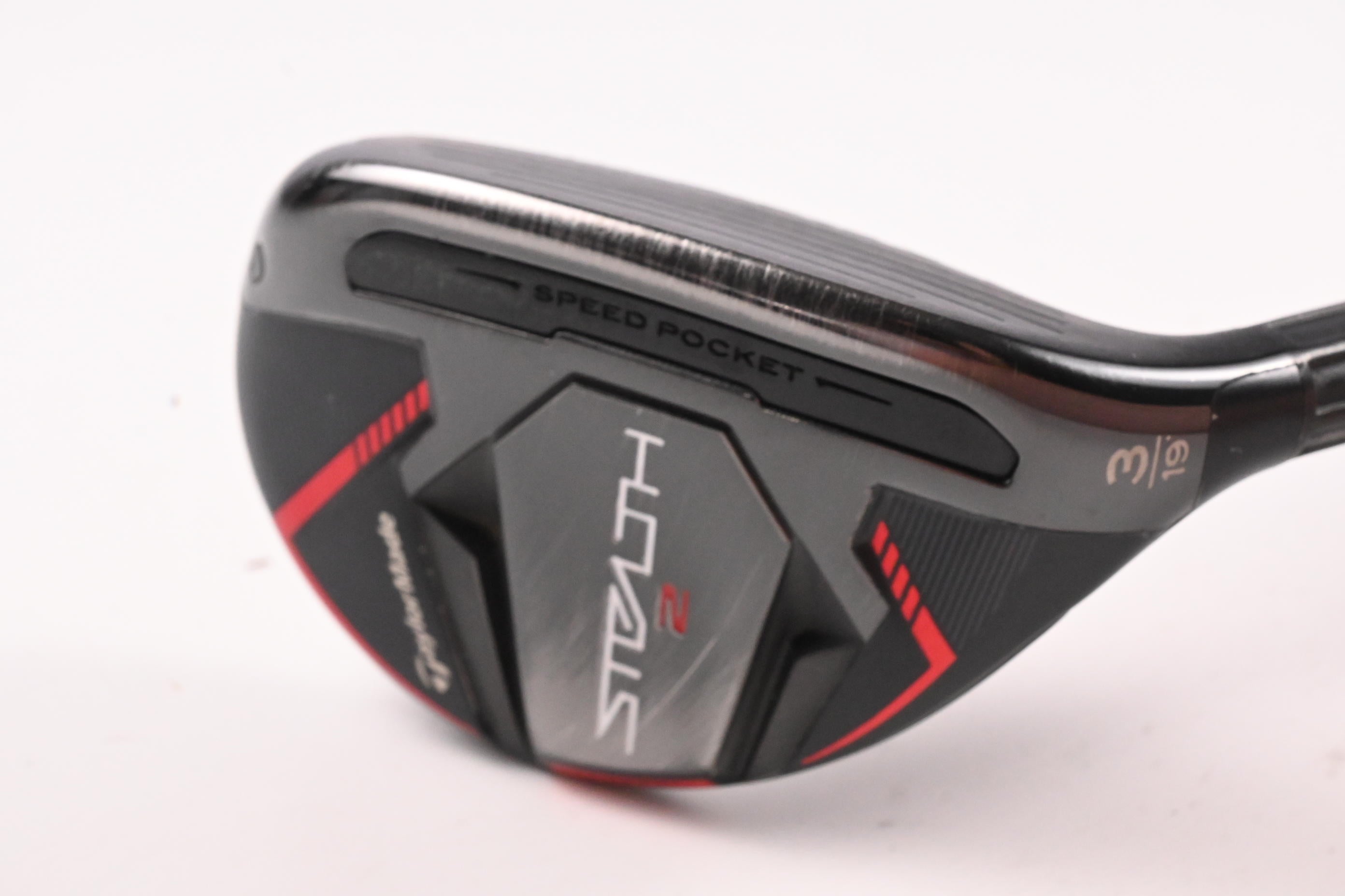 Taylormade Stealth 2 #3 Hybrid / 19 Degree / Stiff Flex Ventus TR Red 7 Shaft