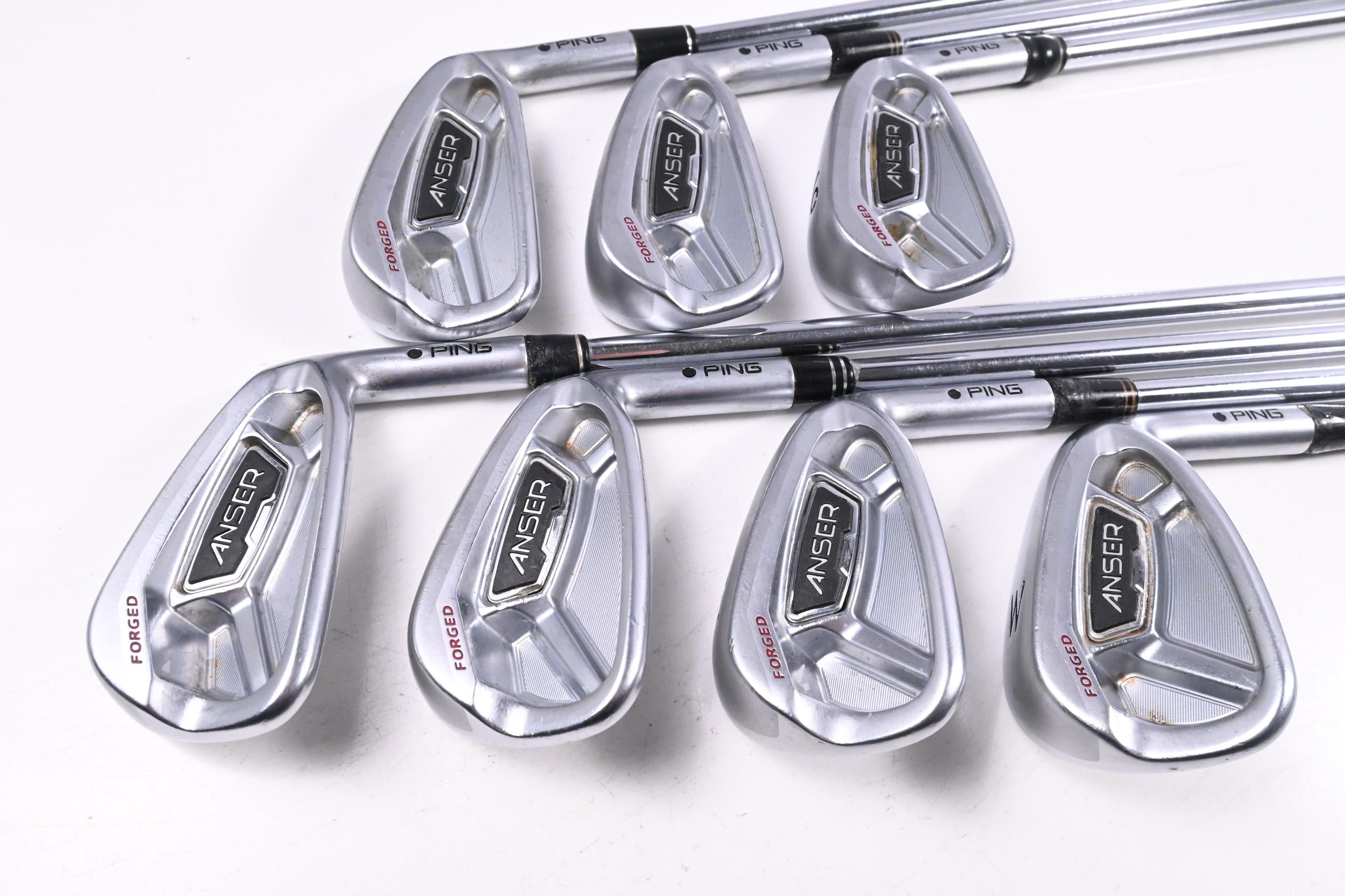 Ping Anser 2014 Irons / 4-PW / Black Dot / Regular Flex N.S.Pro 950GH Shafts