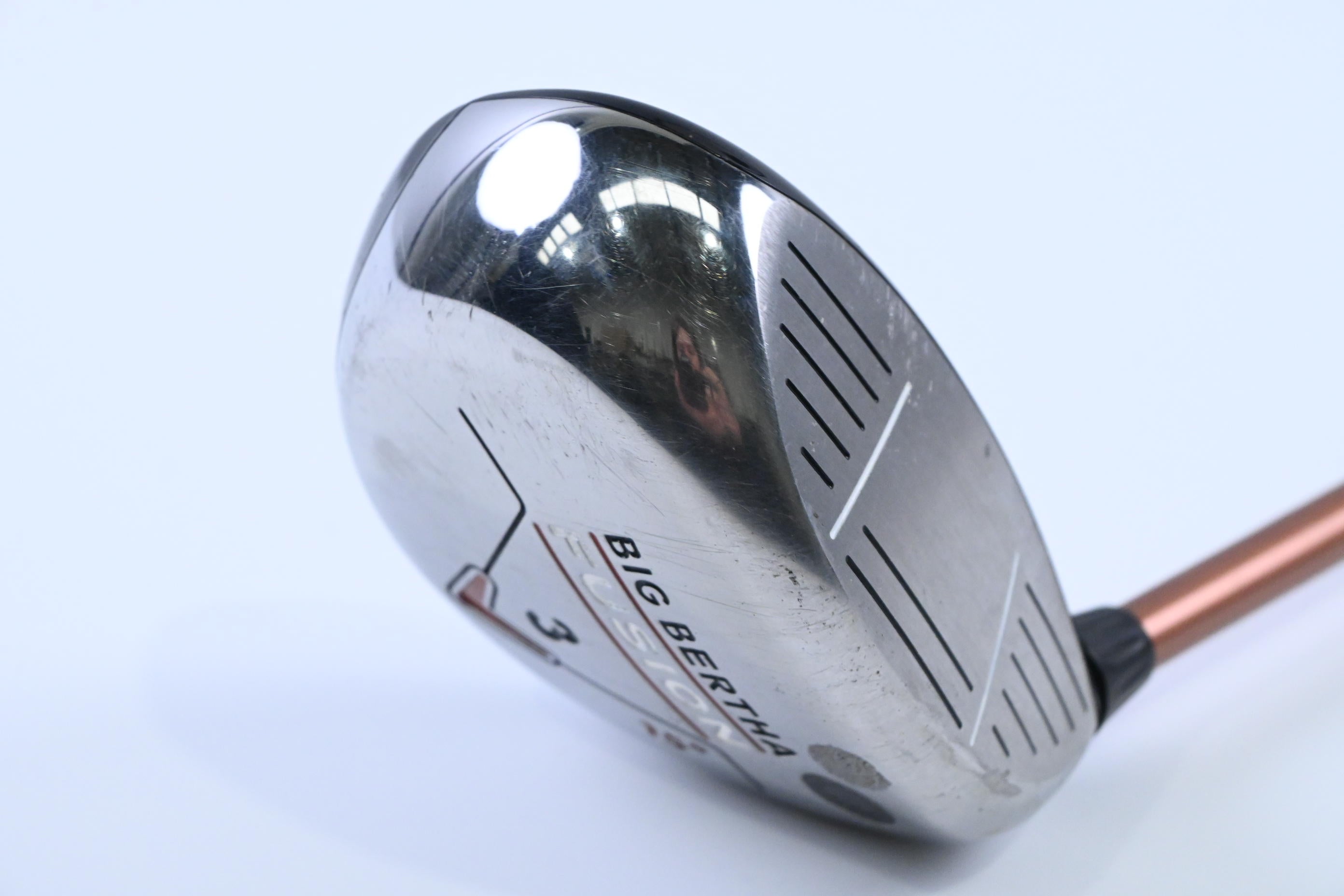Ladies Callaway Big Bertha Fusion #3 Wood / 15 Degree / Ladies Flex Aldila NVS