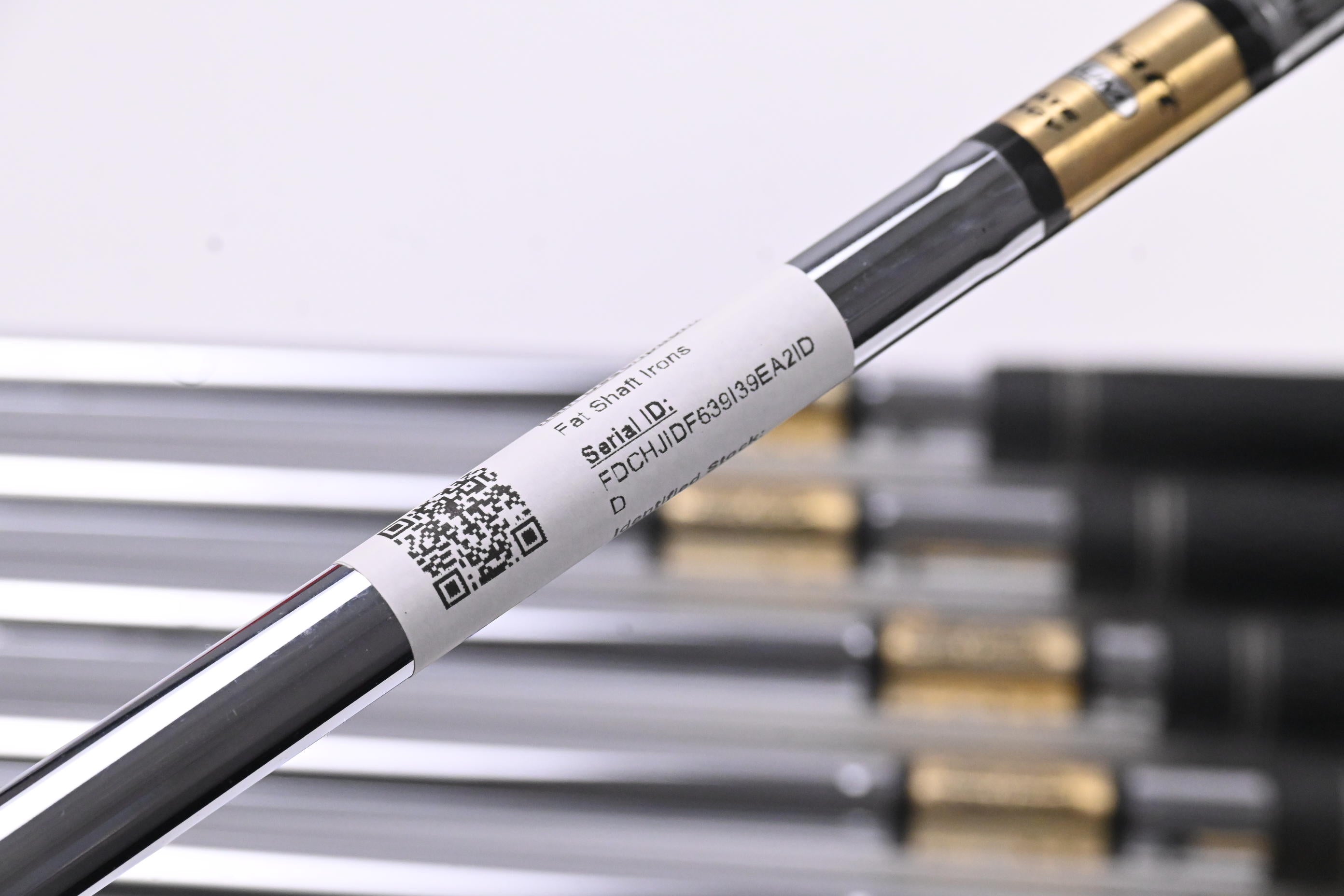 Wilson Fat Shaft Irons / 5-PW / Stiff Flex Fatshaft Platinum Shafts