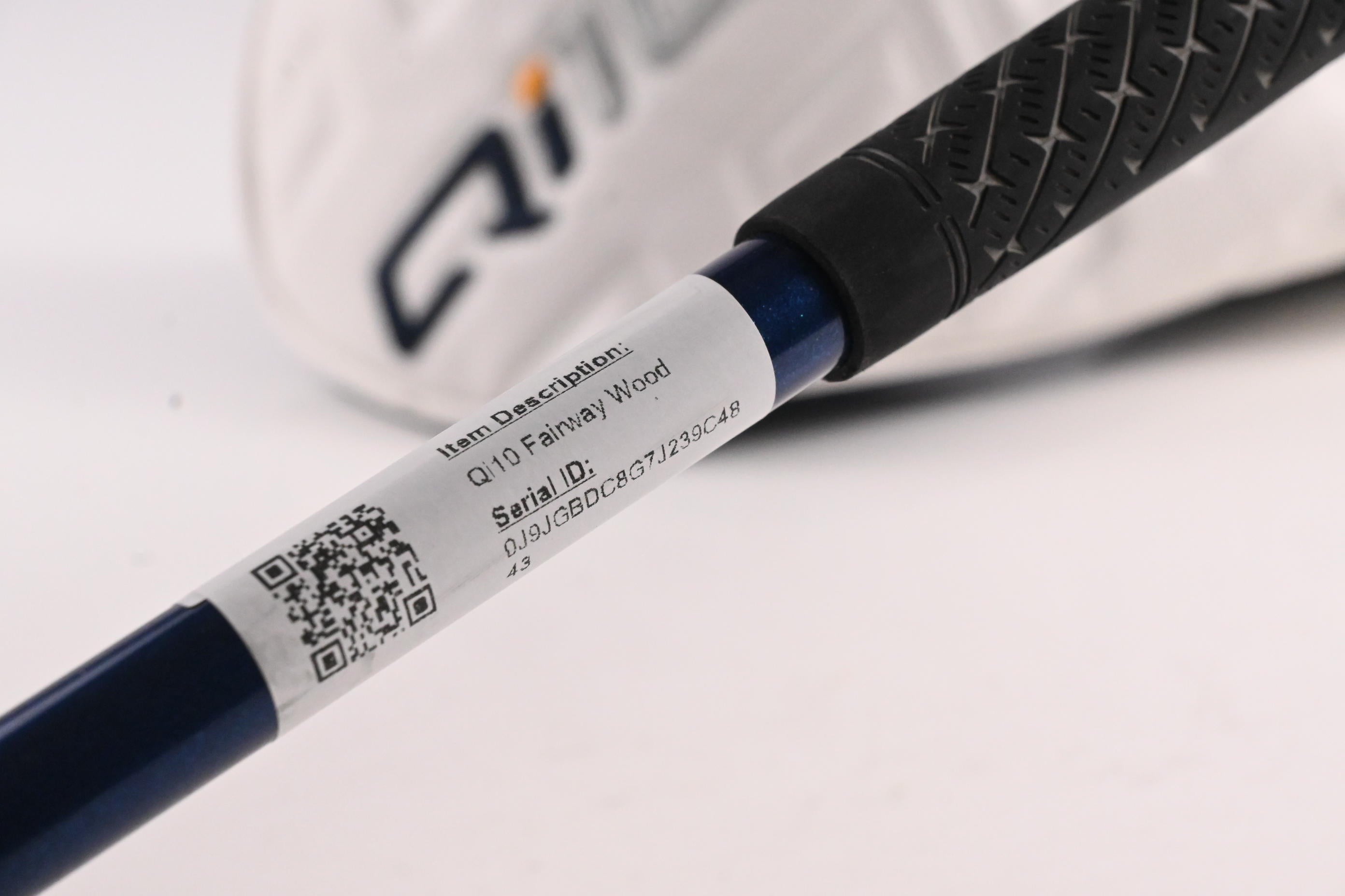 Taylormade Qi10 #3 Wood / 15 Degree / Regular Flex Ventus TR Blue 6 Shaft