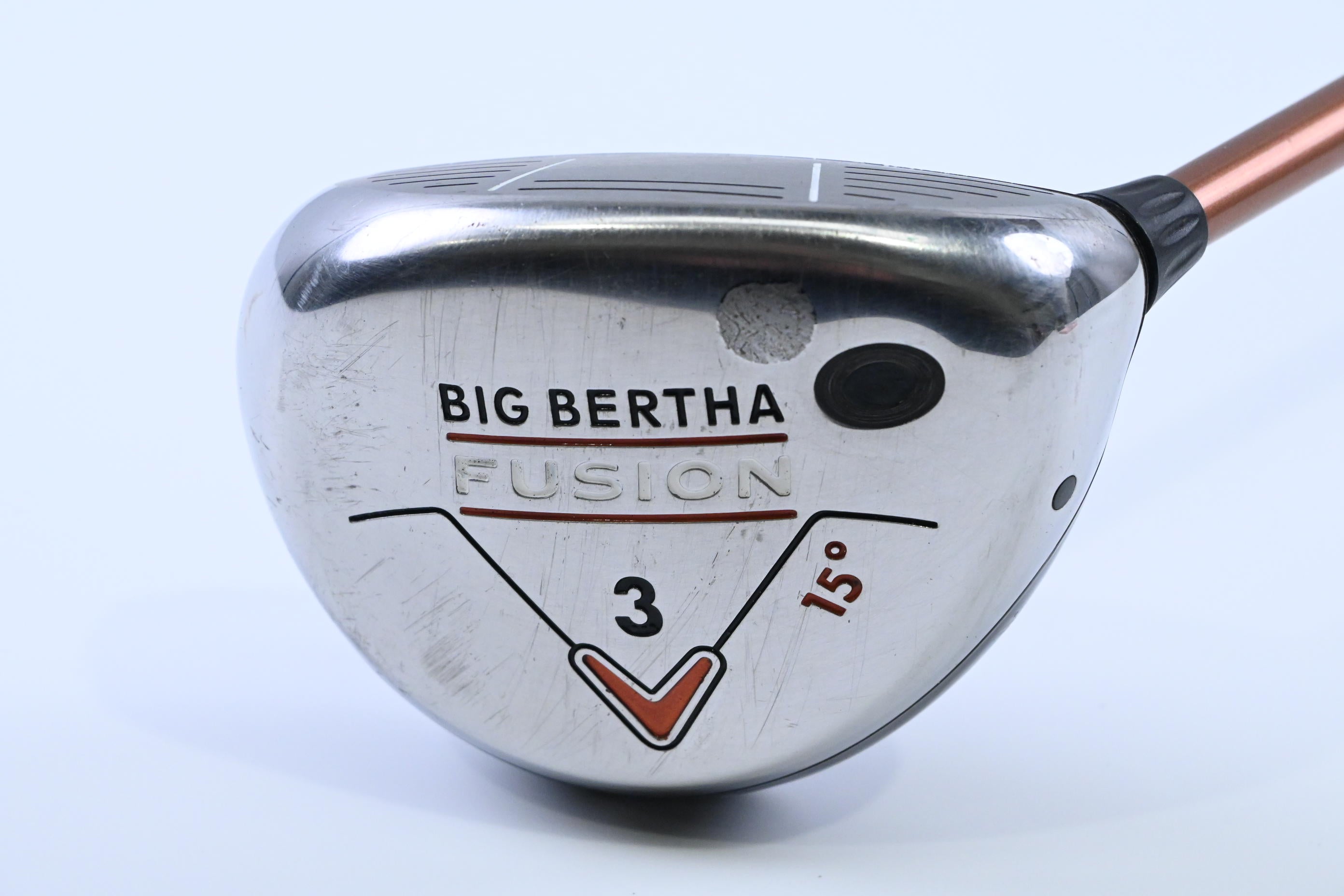 Ladies Callaway Big Bertha Fusion #3 Wood / 15 Degree / Ladies Flex Aldila NVS
