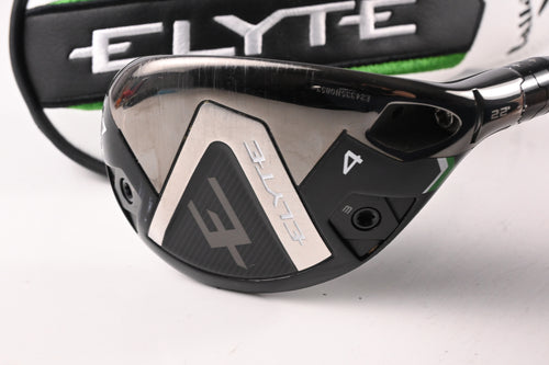 Callaway Elyte #4 Hybrid / 22 Degree / Regular Flex Denali Charcoal 60 Shaft
