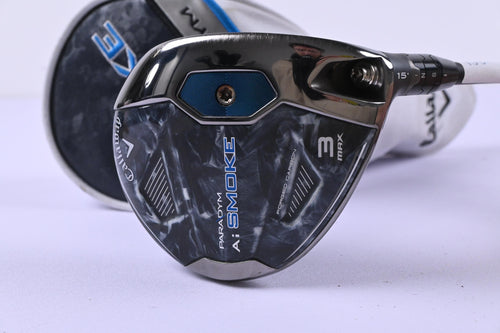 Callaway Paradym Ai Smoke Max #3 Wood / 15 Degree / Regular Flex Tensei Blue 65