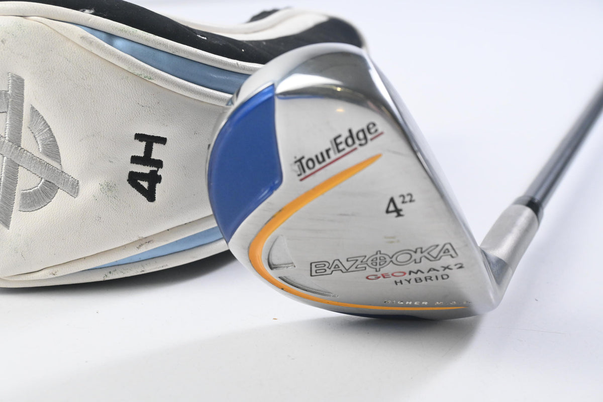 Tour Edge Bazooka Geomax 2 #4 Hybrid / 22 Degree / Regular Flex Geomax 70 Shaft