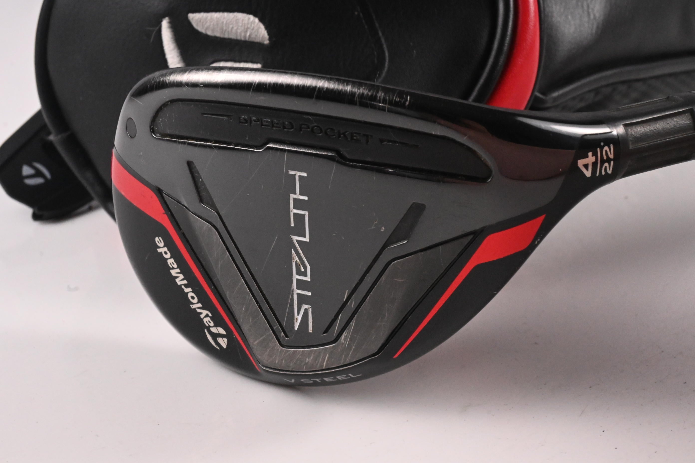 Taylormade Stealth #4 Hybrid / 22 Degree / Regular Flex Ventus Red 6 Shaft