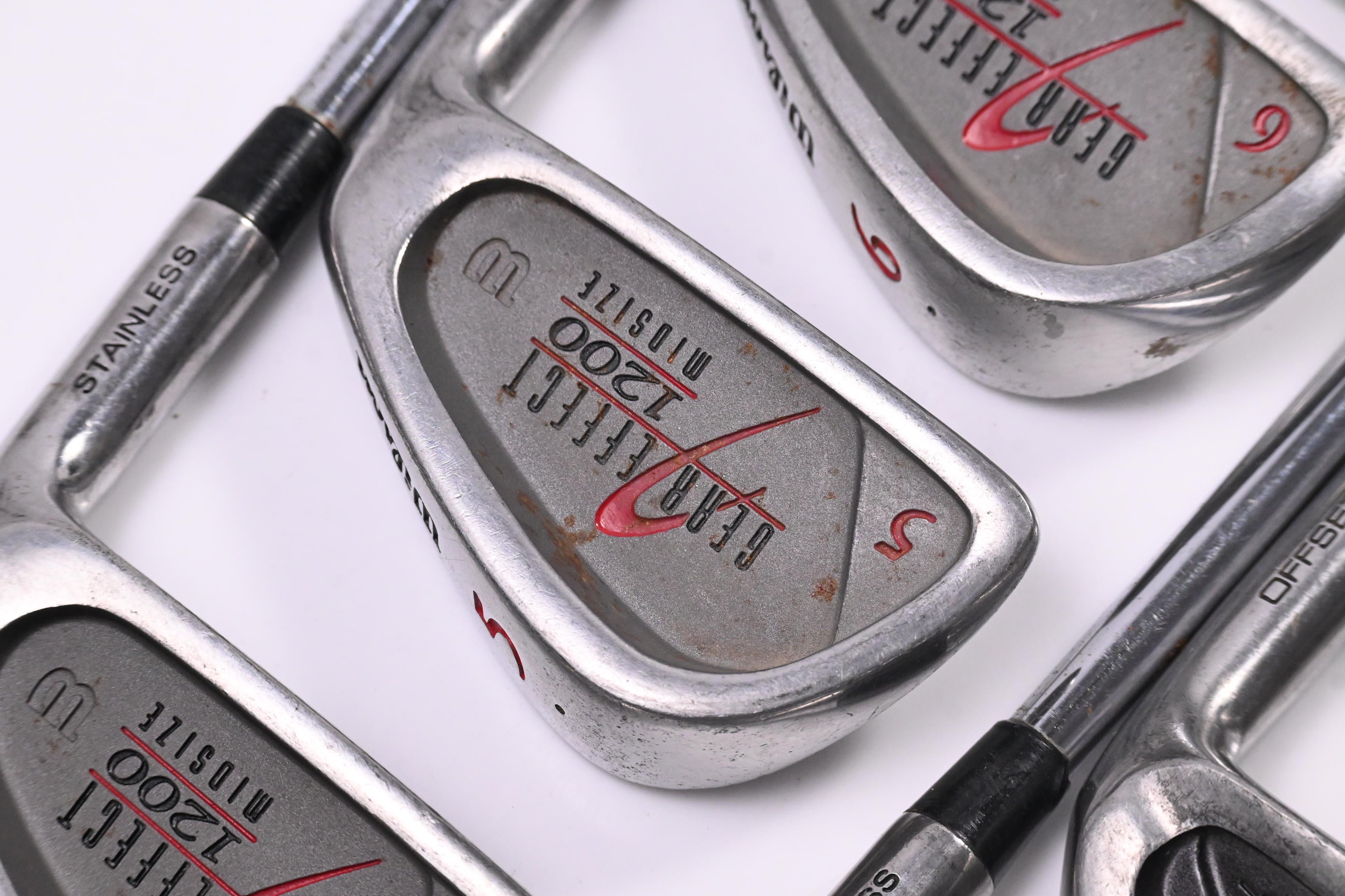 Wilson Gear Effect 1200 Irons / 4-PW+SW / Regular Flex Gear Effect Shafts