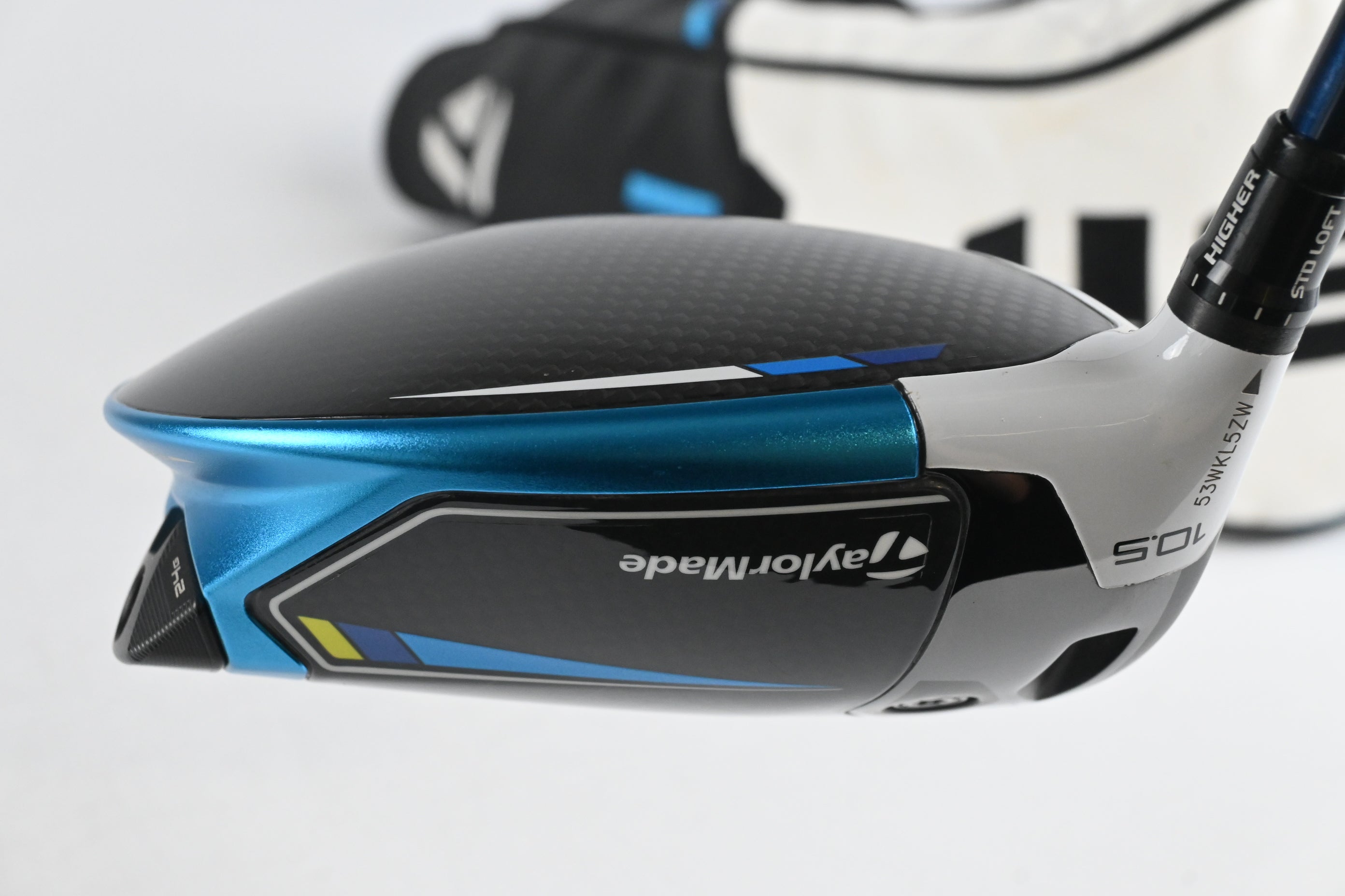 Left Hand Taylormade SIM2 Max Driver / 10.5 Degree / Regular Flex Ventus Blue 5