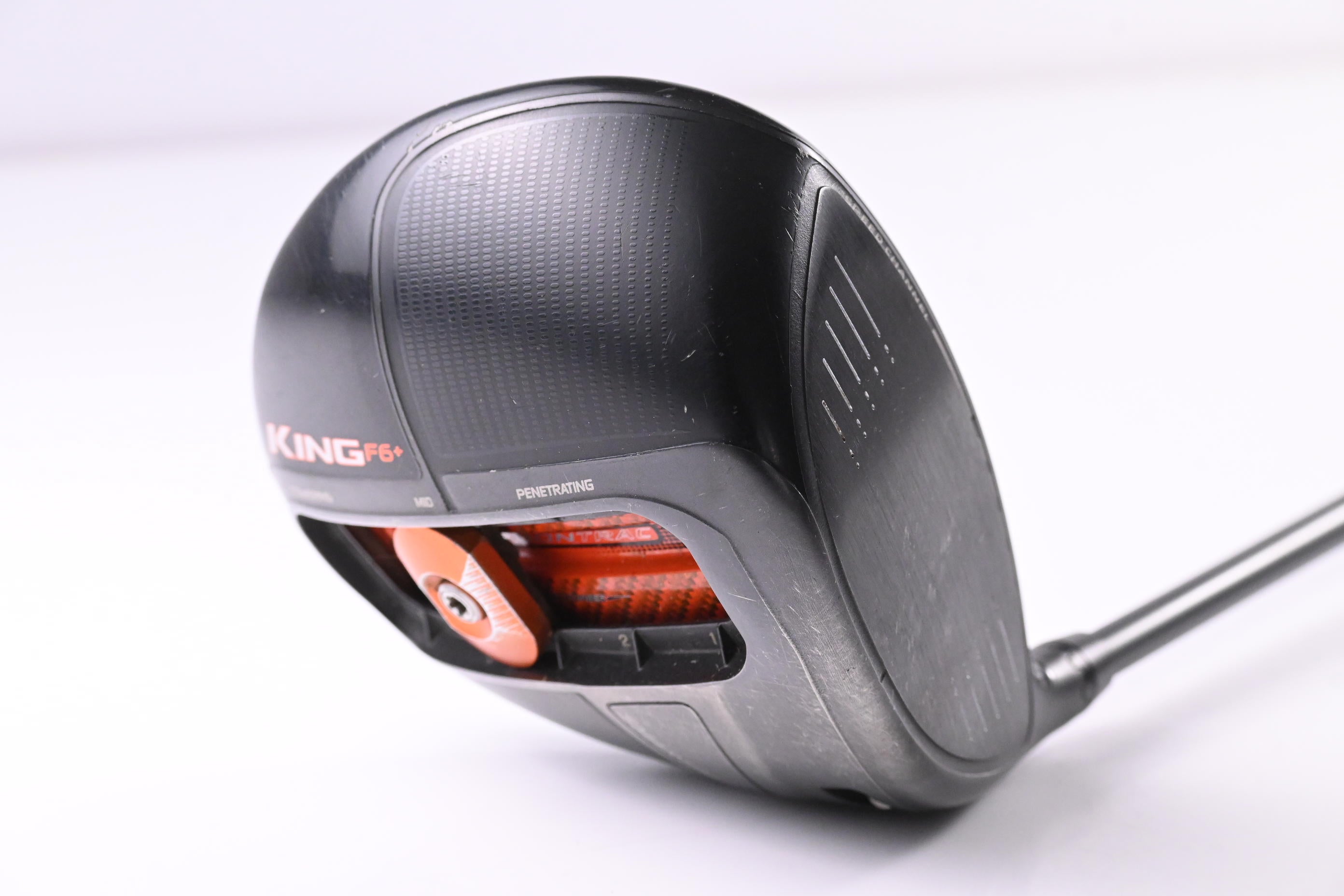 Cobra King F6+ Driver / 9-12 Degree / Stiff Flex HZRDUS Smoke Yellow 60 Shaft