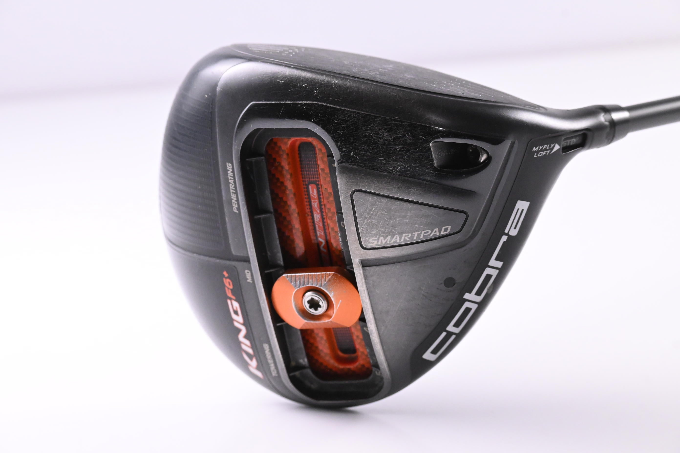 Cobra King F6+ Driver / 9-12 Degree / Stiff Flex HZRDUS Smoke Yellow 60 Shaft