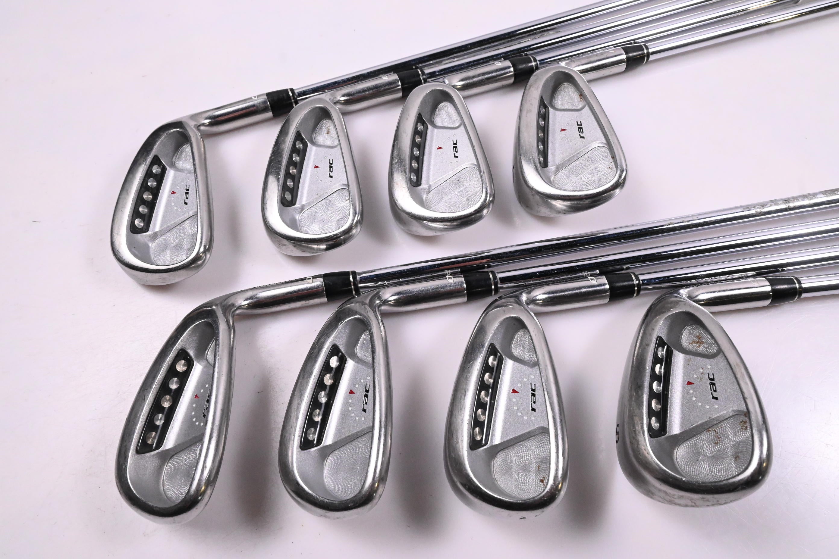 Taylormade RAC OS Irons / 4-PW+SW / Regular Flex Taylormade Shafts