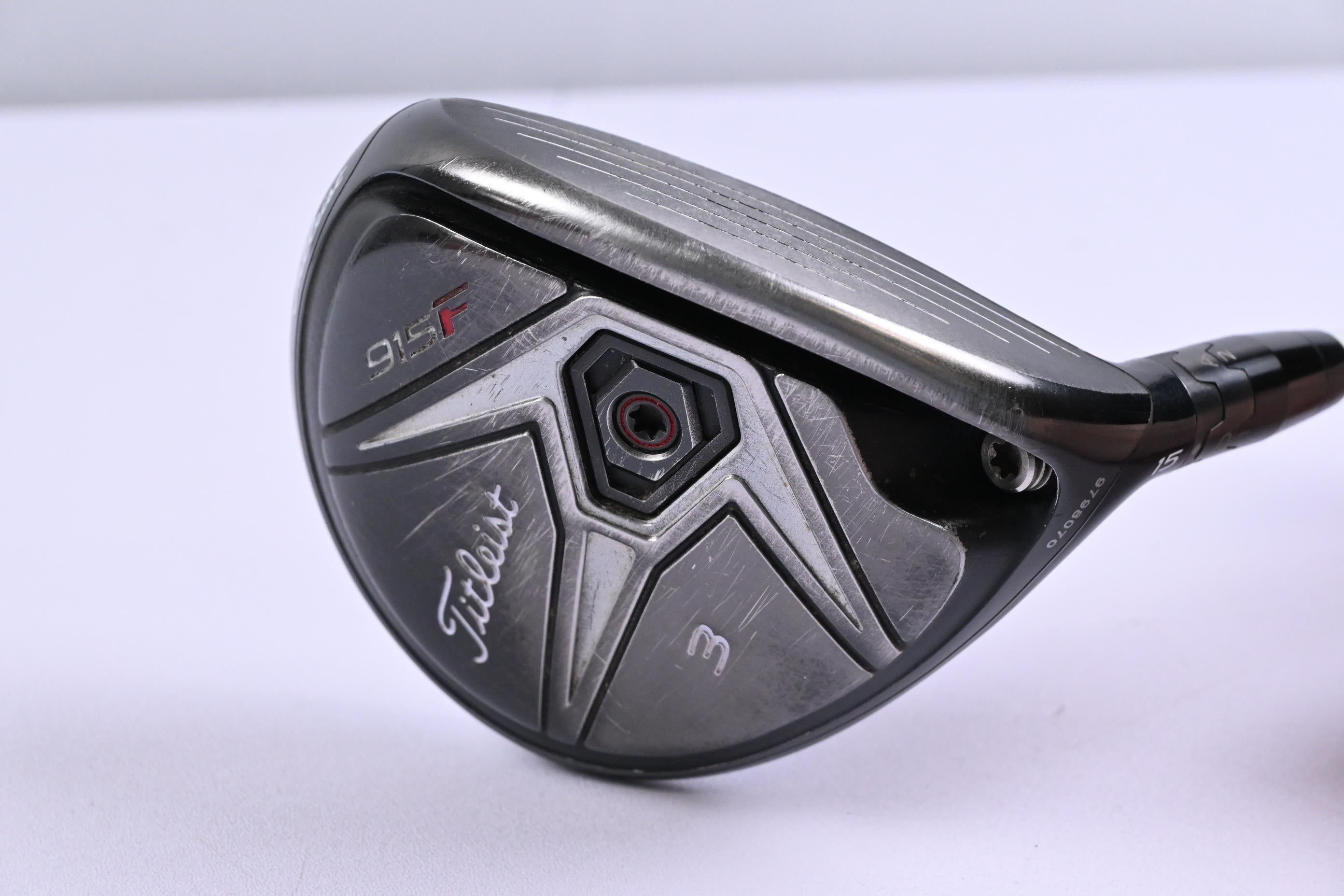 Titleist 915 F #3 Wood / 15 Degree / Stiff Flex Aldila Rogue Silver 110 MSI 70