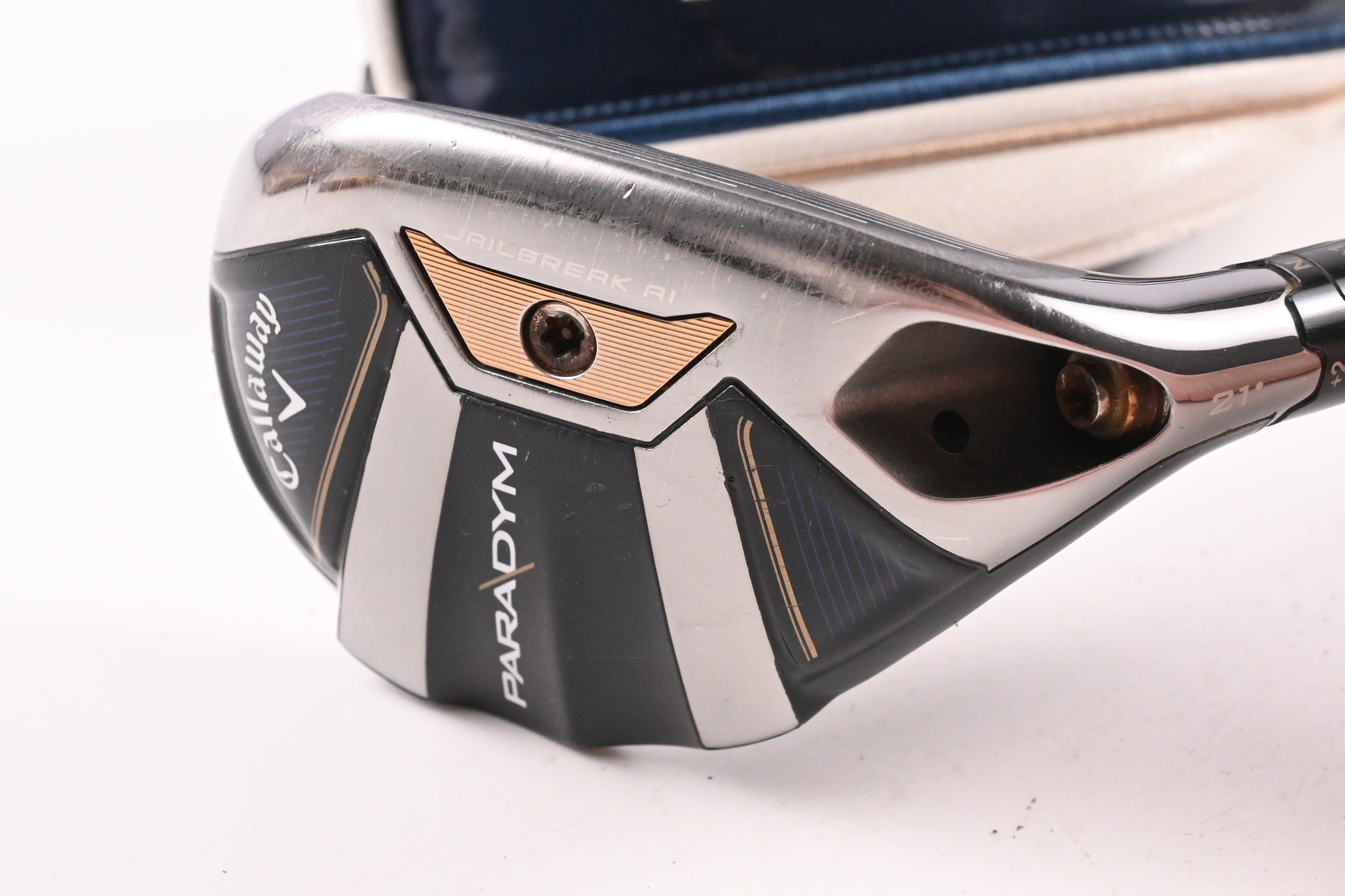 Callaway Paradym #4 Hybrid / 21 Degree / Senior Flex Aldila Ascent PL 50 HY Shaft