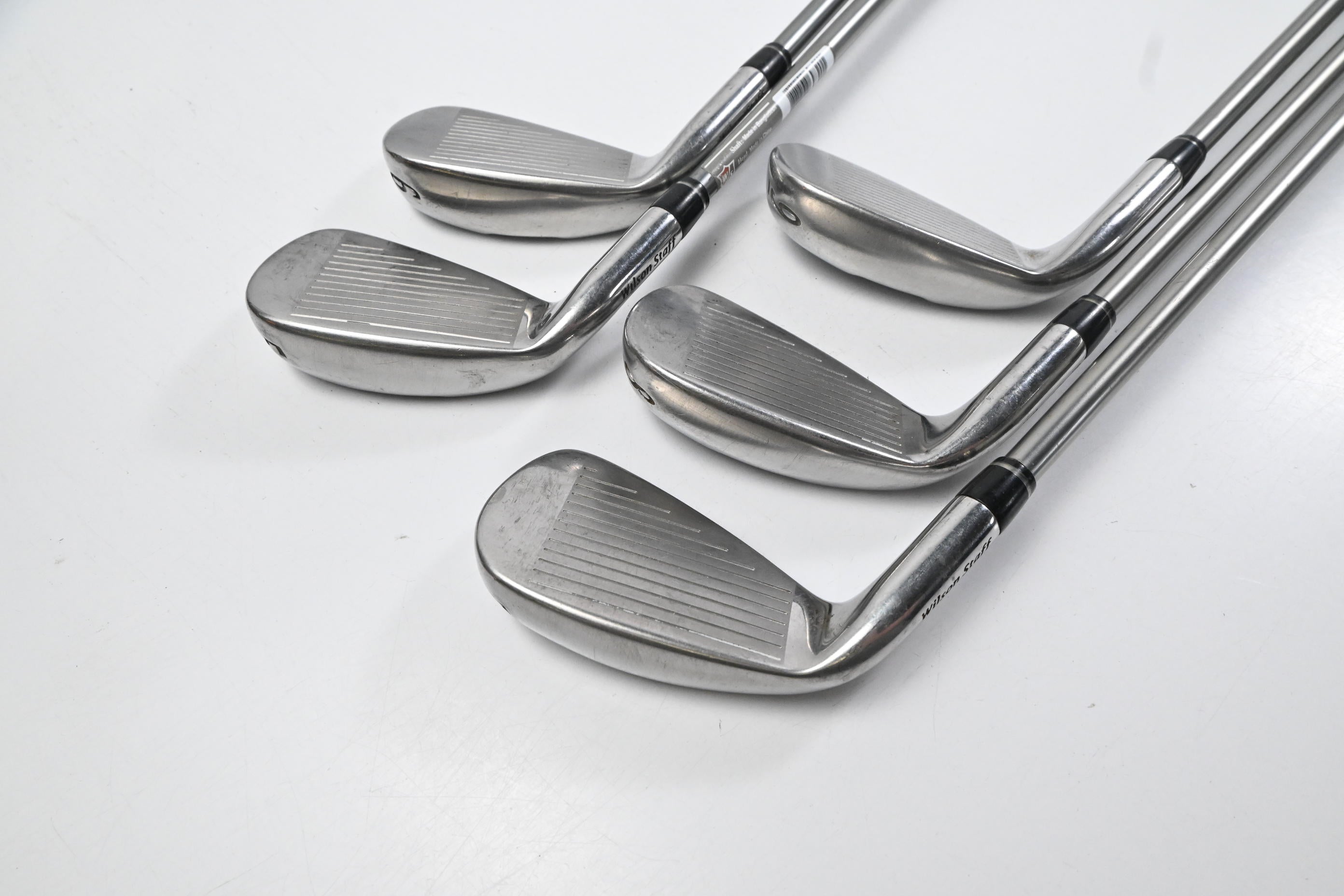 Wilson D350 Irons / 5-9i / Regular Flex UST Mamiya Elements Chrome Shafts