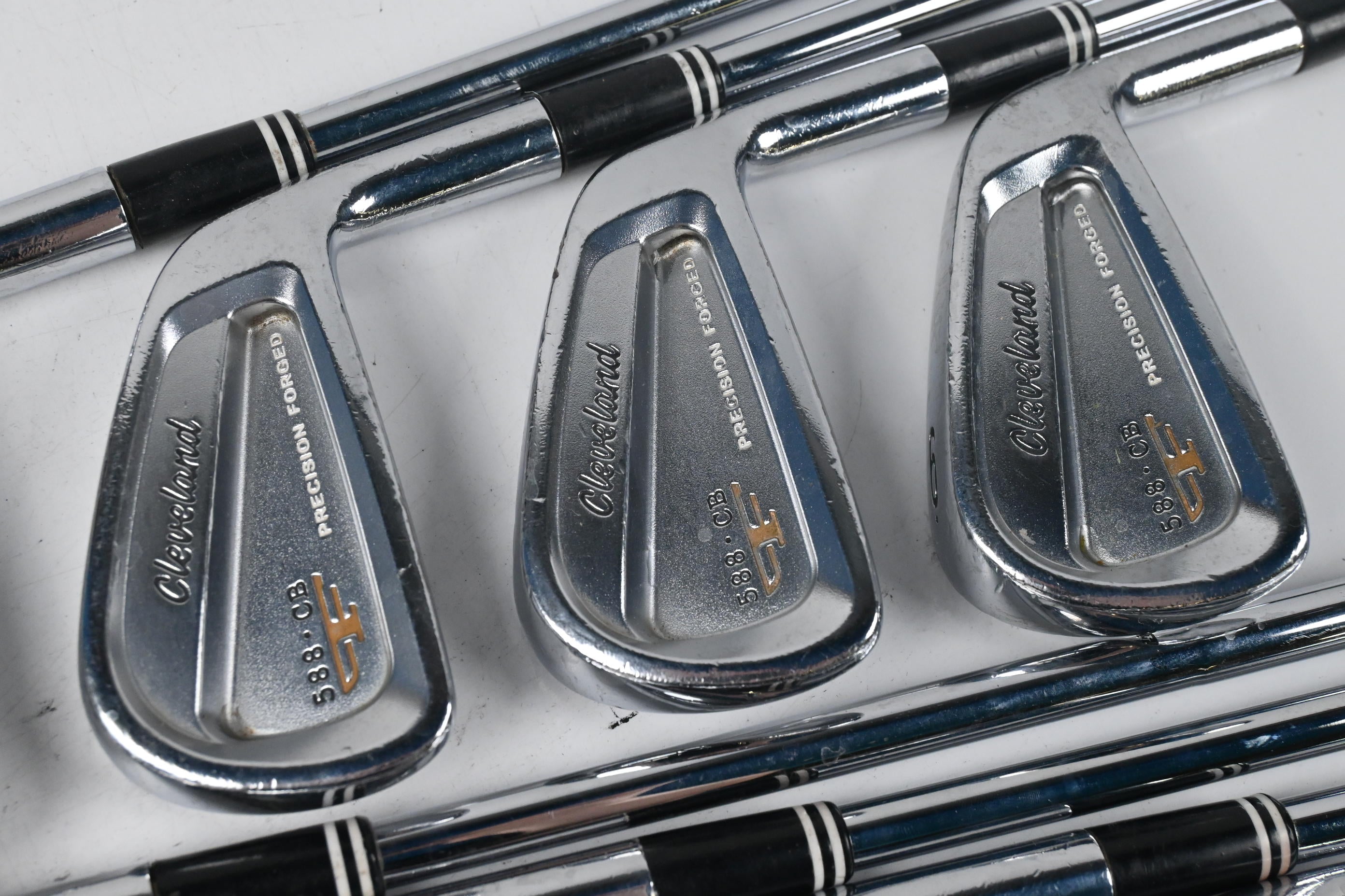 Cleveland 588 CB Forged Irons / 3-PW / X-Flex Dynamic Gold X100U Shafts