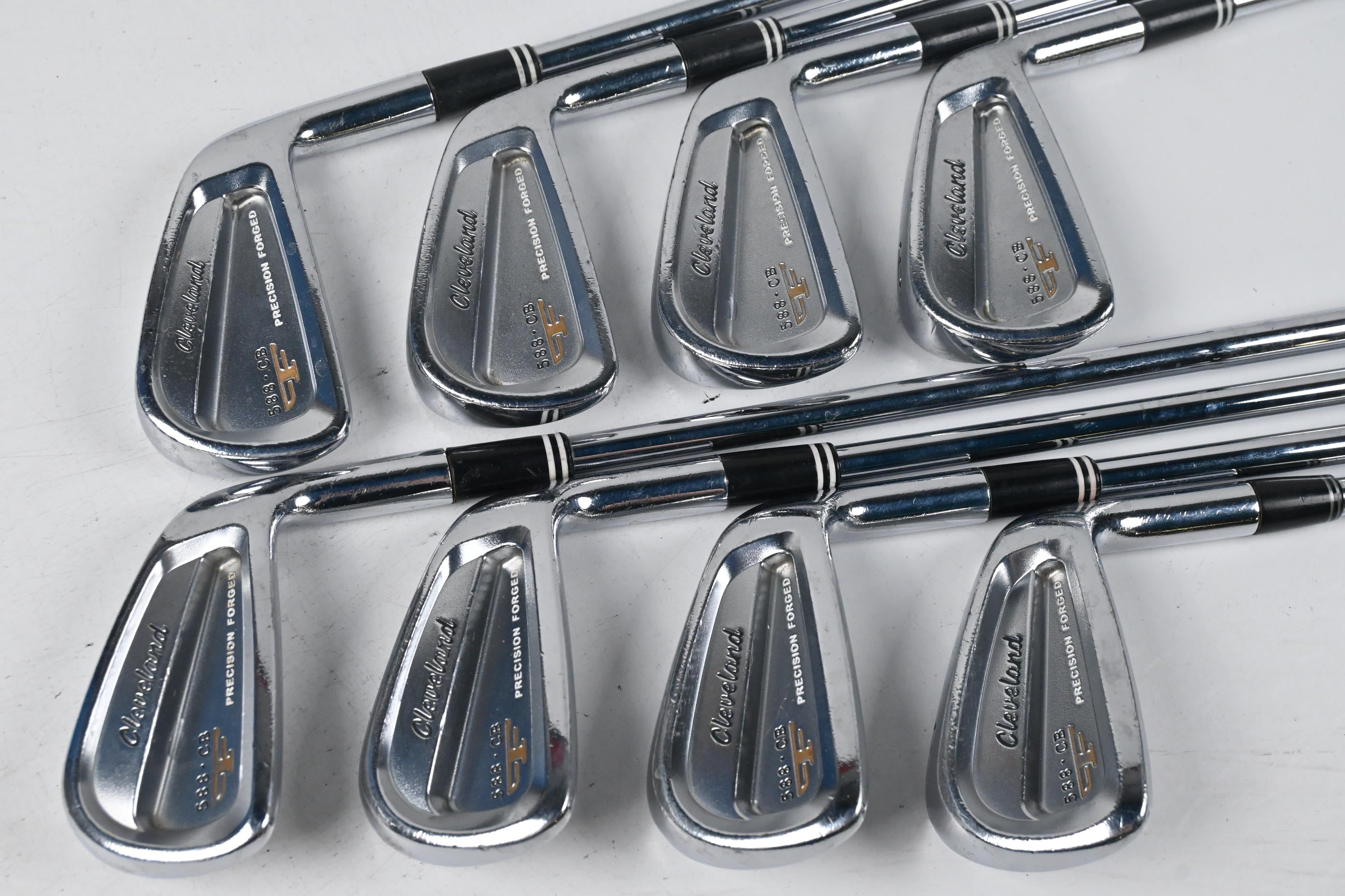 Cleveland 588 CB Forged Irons / 3-PW / X-Flex Dynamic Gold X100U Shafts