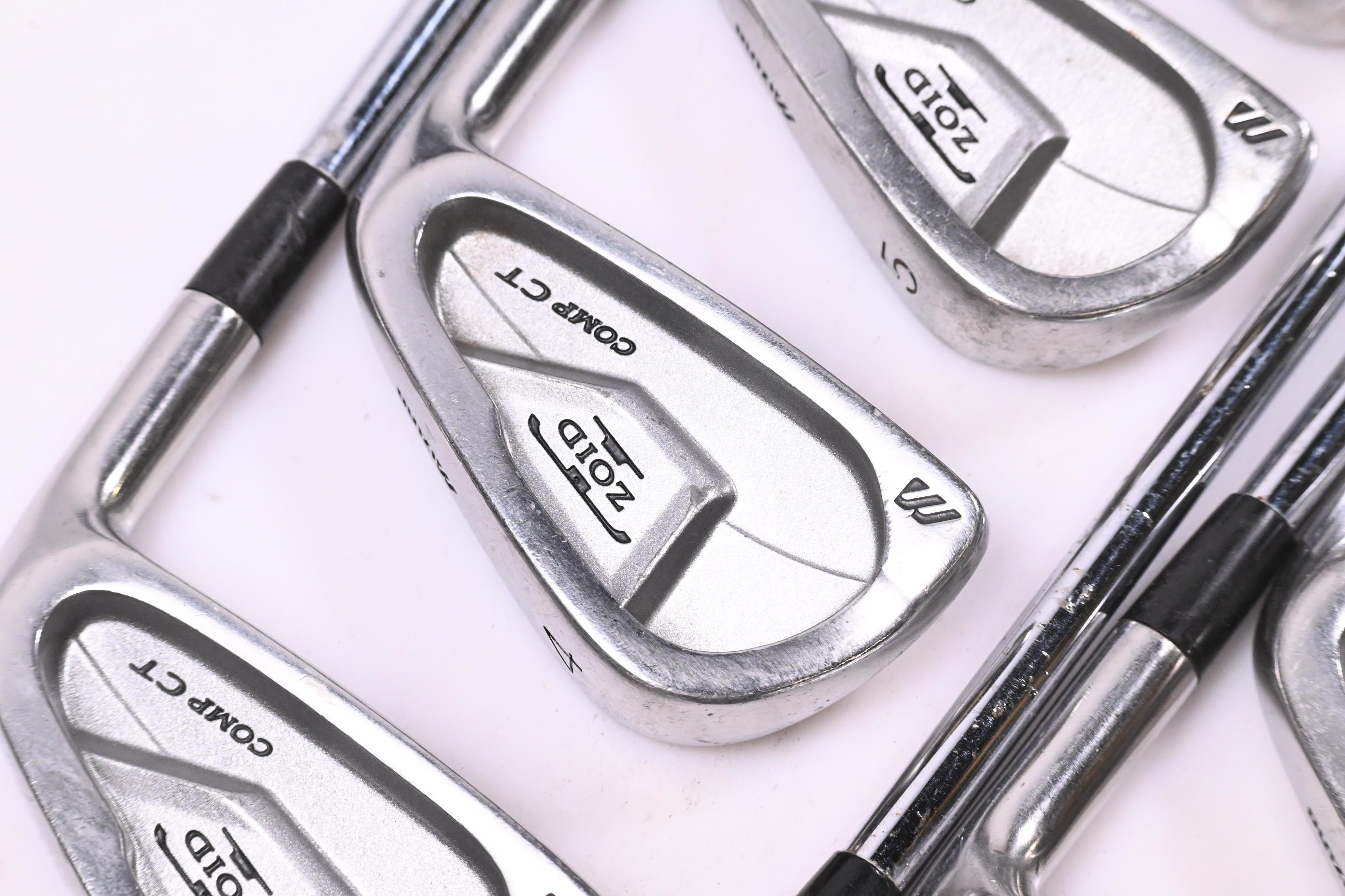 Mizuno Comp CT Irons / 3-PW+SW / Regular Flex Release Shafts