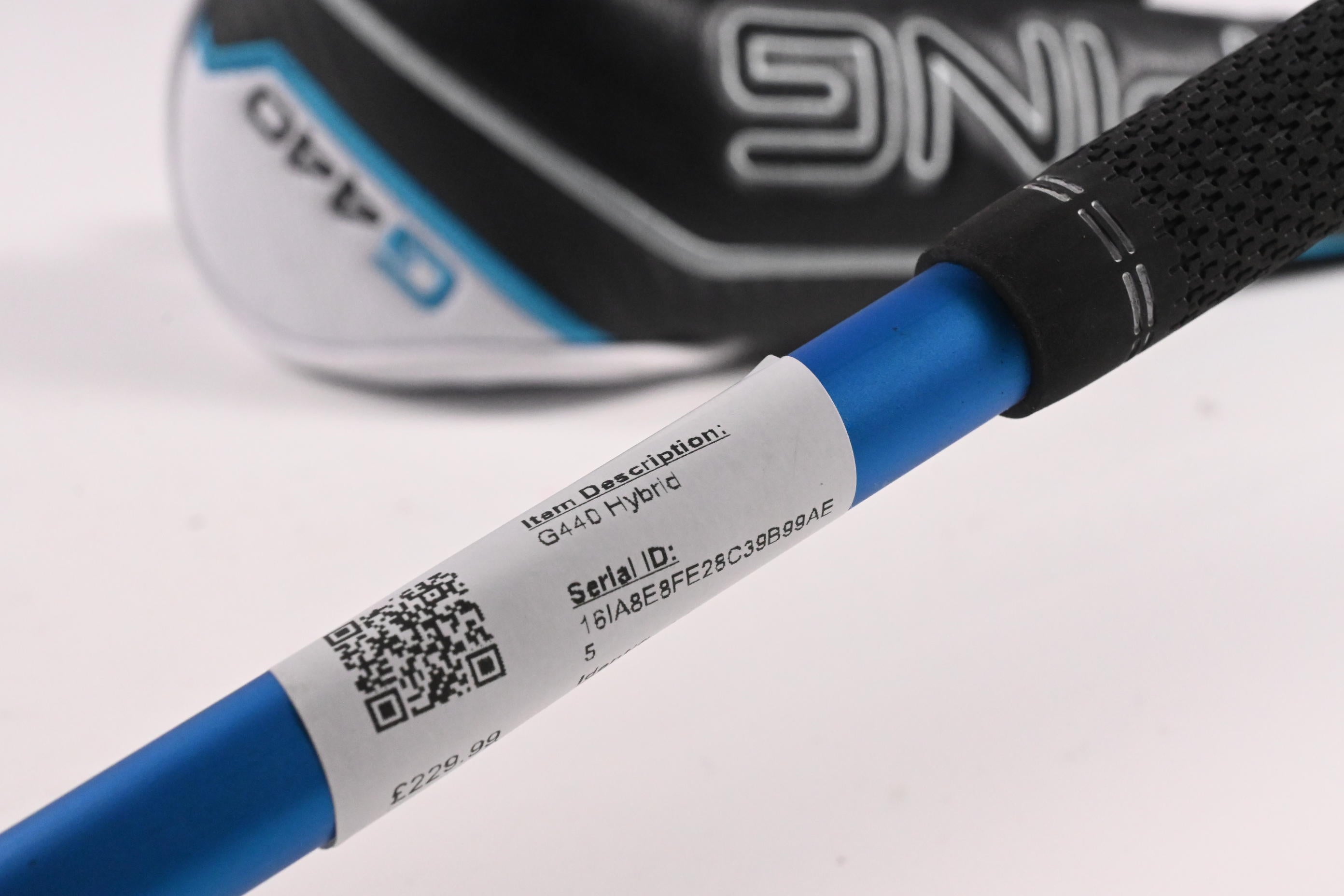 Ping G440 #3 Hybrid / 20 Degree / Regular Flex Ping Alta CB Blue 70 Shaft