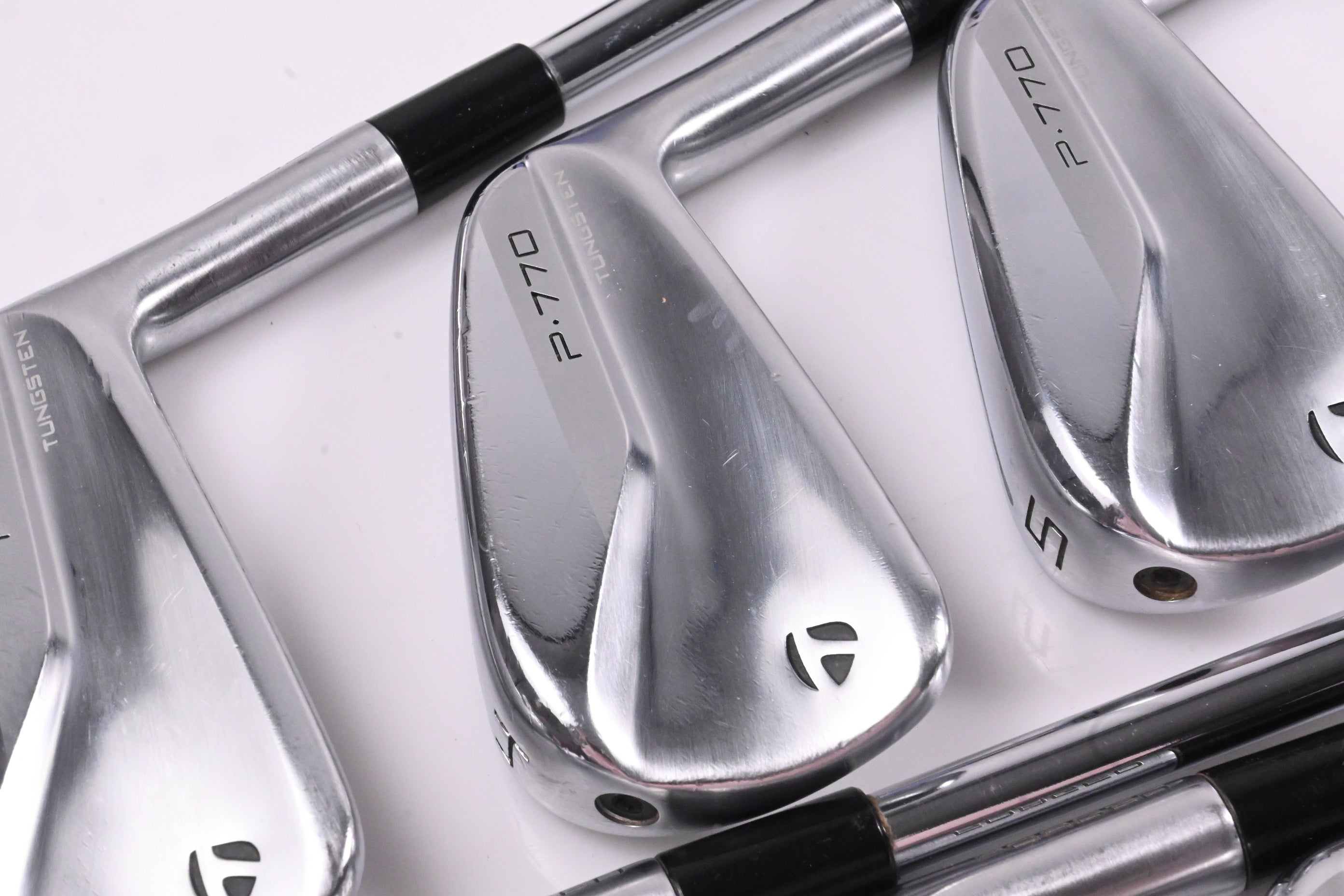 Taylormade P770 2020 Irons / 3-9i / Stiff Flex KBS Tour 120 Shafts