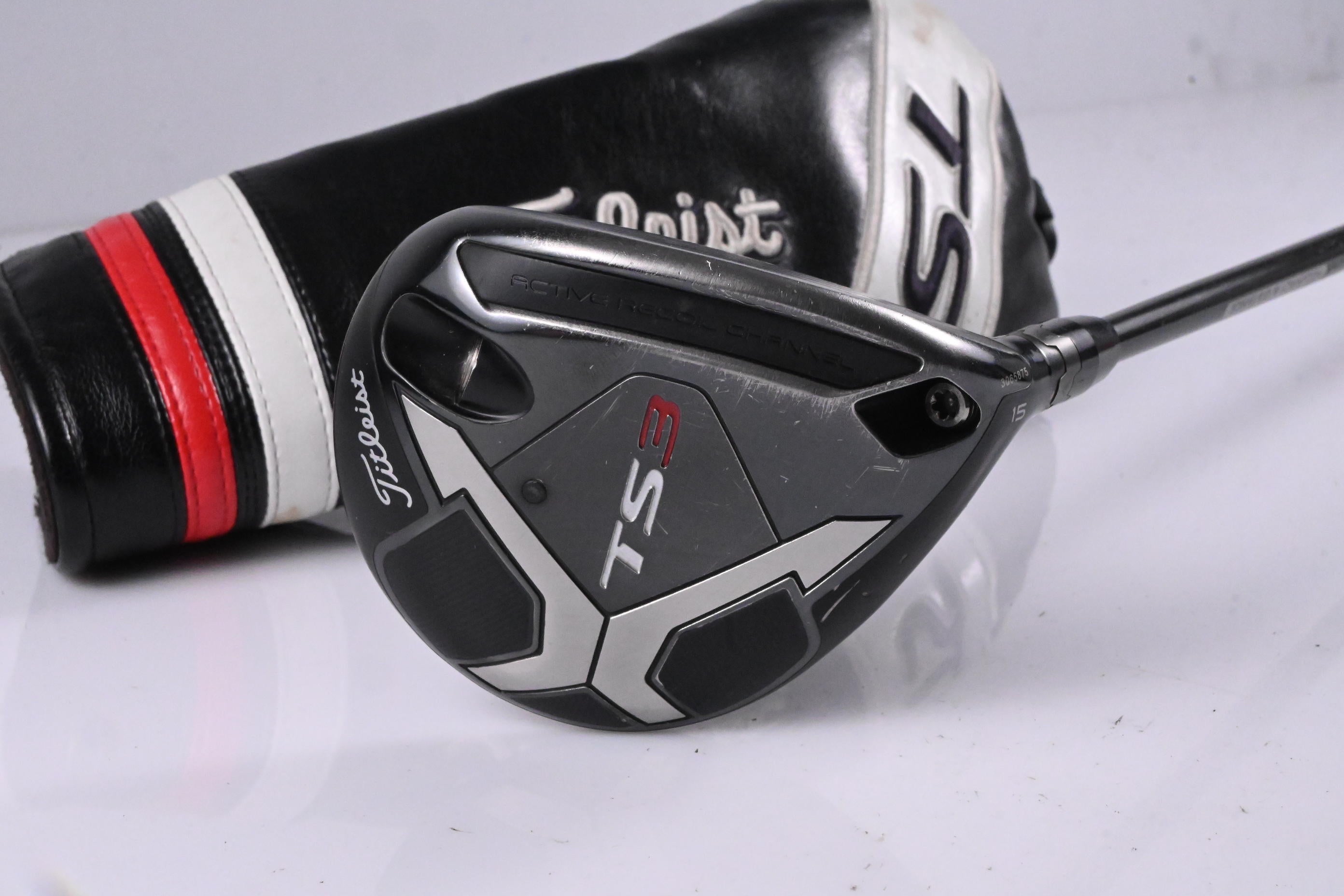 Titleist TS3 #3 Wood / 15 Degree / X-Flex Graphite Design Tour AD IZ-7 Shaft