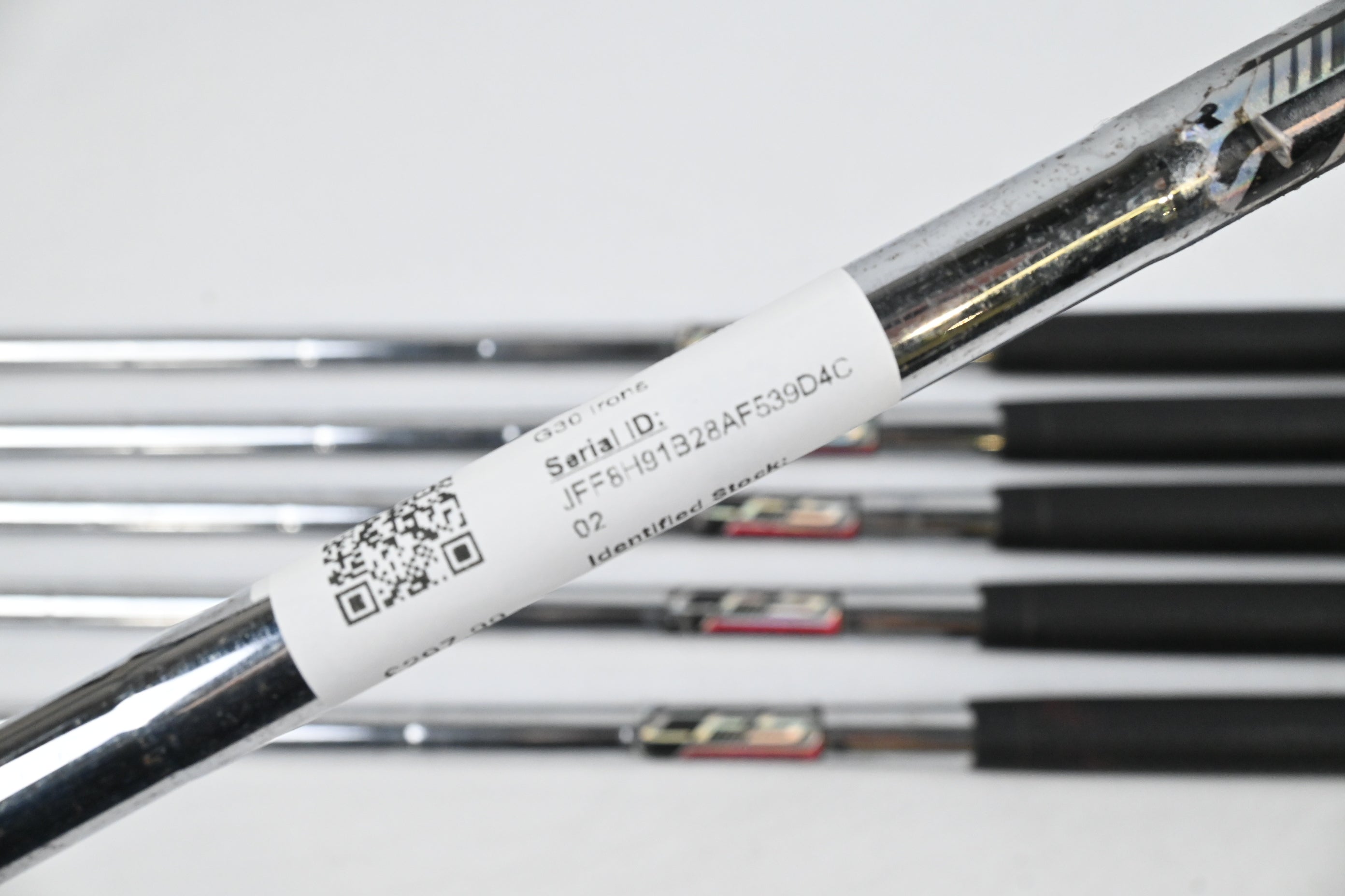 Ping G30 Irons / 5-PW / Black Dot / Regular Flex Ping CFS Distance Shafts