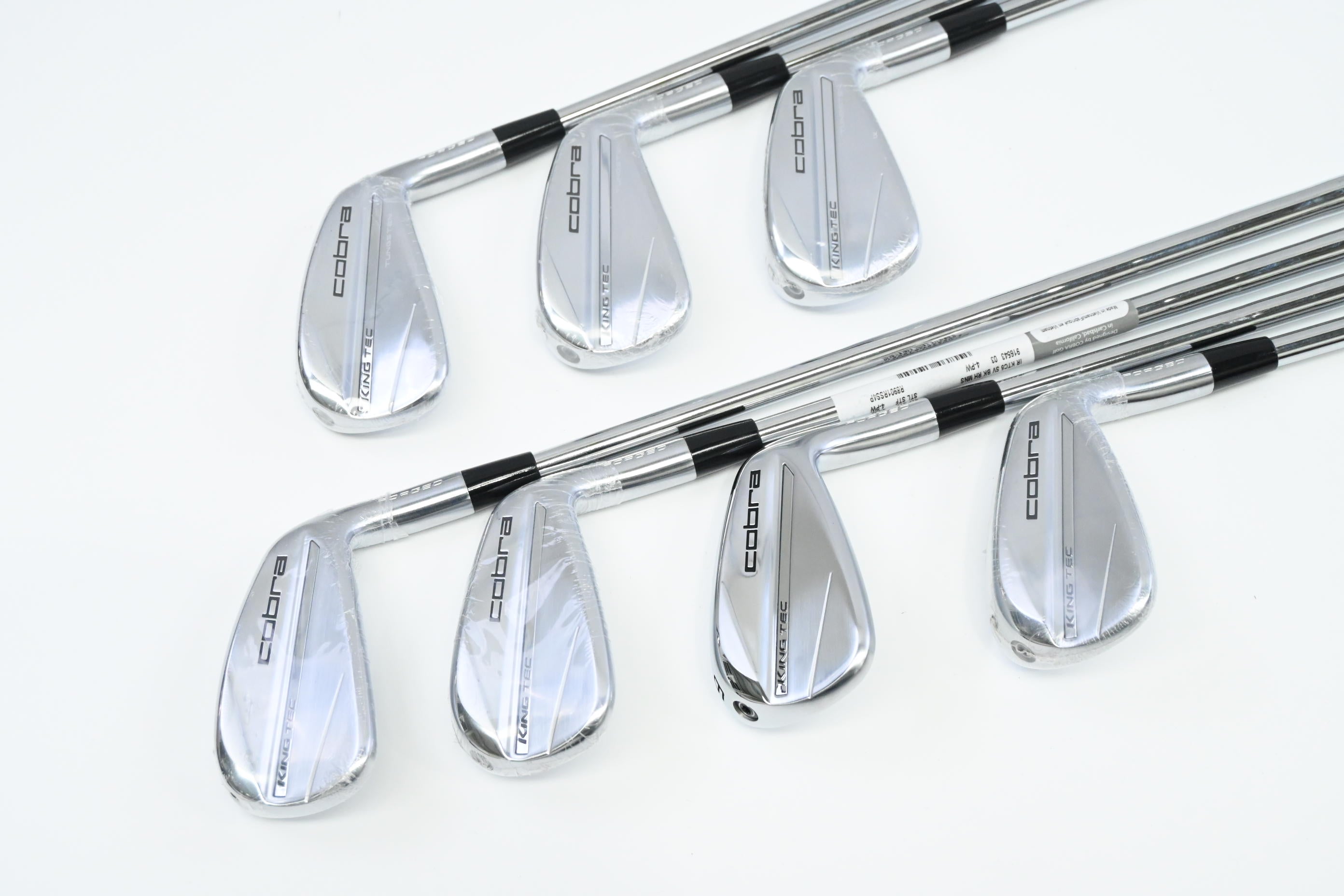 Cobra 2025 King Tec Irons / 4-PW / Stiff Flex KBS $-Taper Lite Shafts