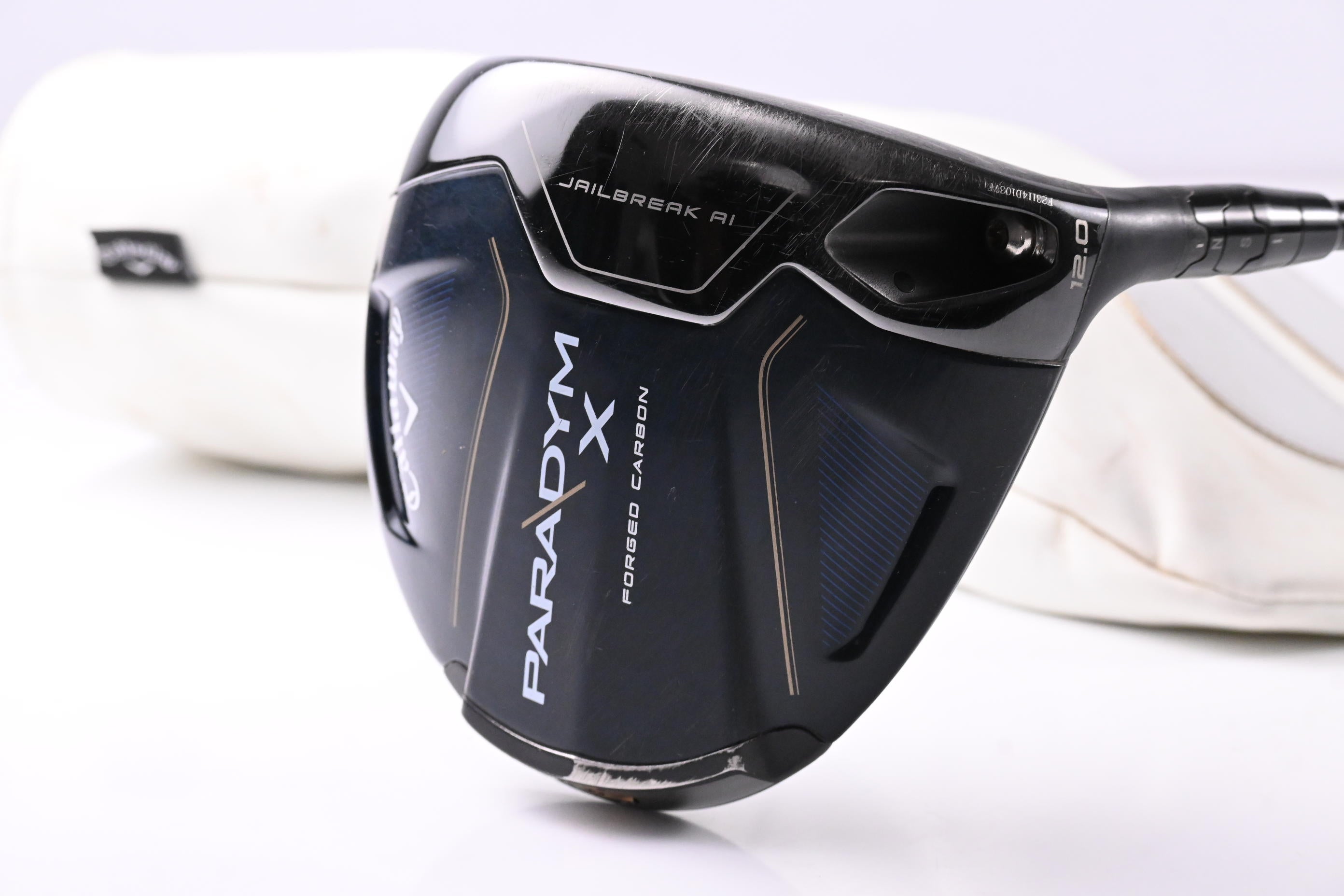 Callaway Paradym X Driver / 12 Degree / Stiff Flex Kai'Li White 60 Shaft