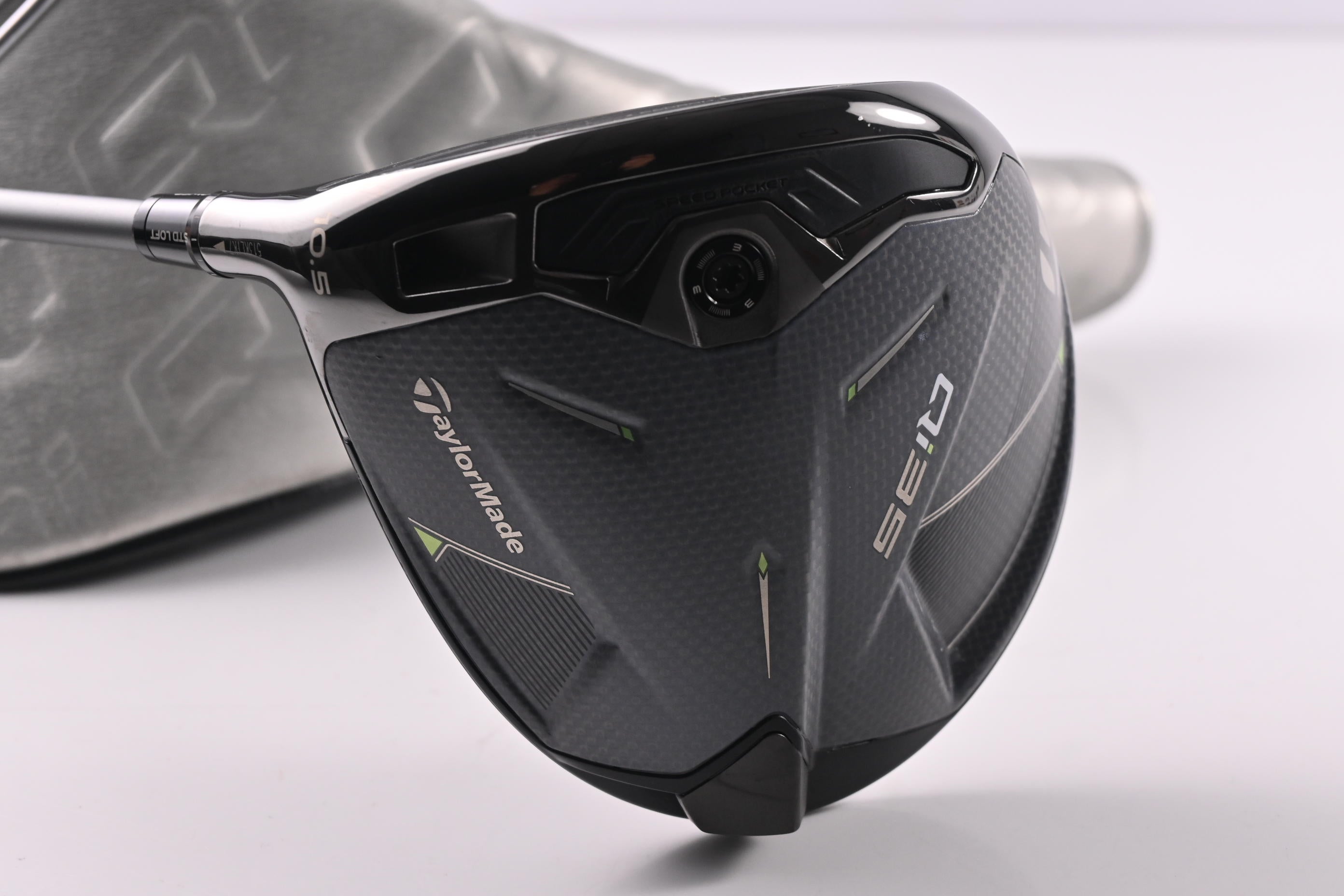 Left Hand Taylormade Qi35 Driver / 10.5 Degree / Regular Flex Air Speeder 50