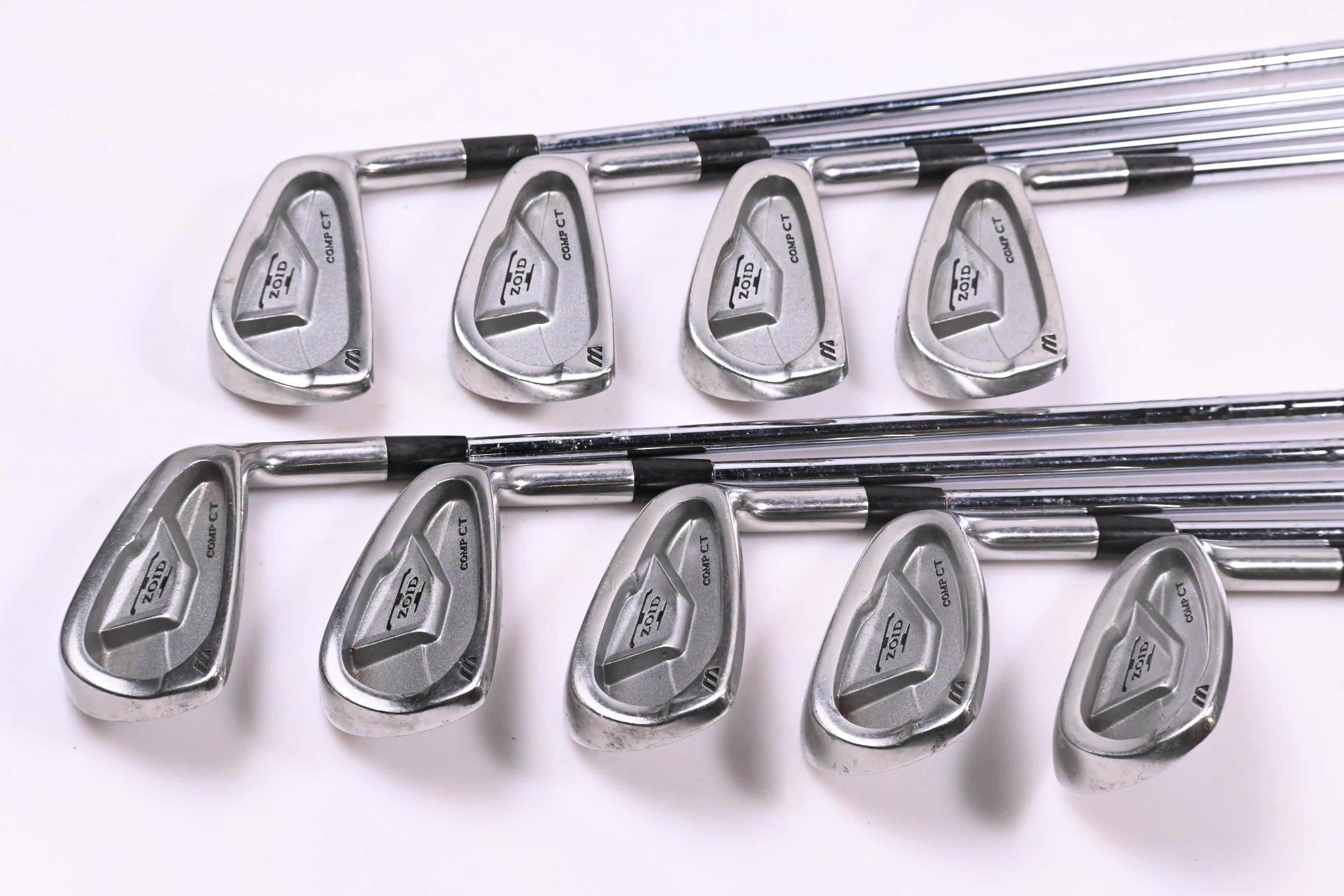 Mizuno Comp CT Irons / 3-PW+SW / Regular Flex Release Shafts