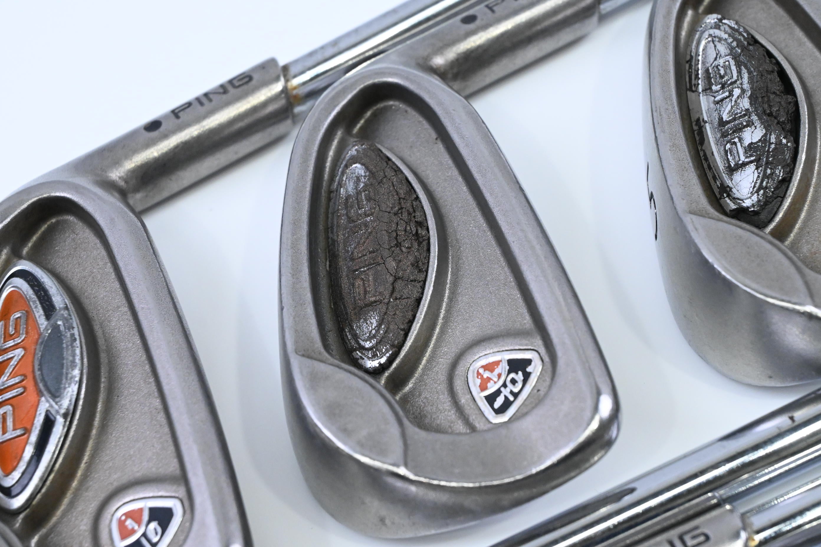 Ping i10 Irons / 3-PW+SW / Black Dot / Regular Flex Ping Steel Shafts