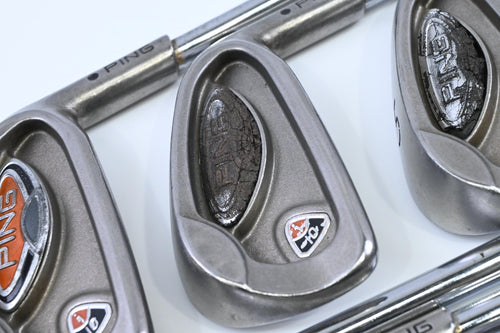 Ping i10 Irons / 3-PW+SW / Black Dot / Regular Flex Ping Steel Shafts