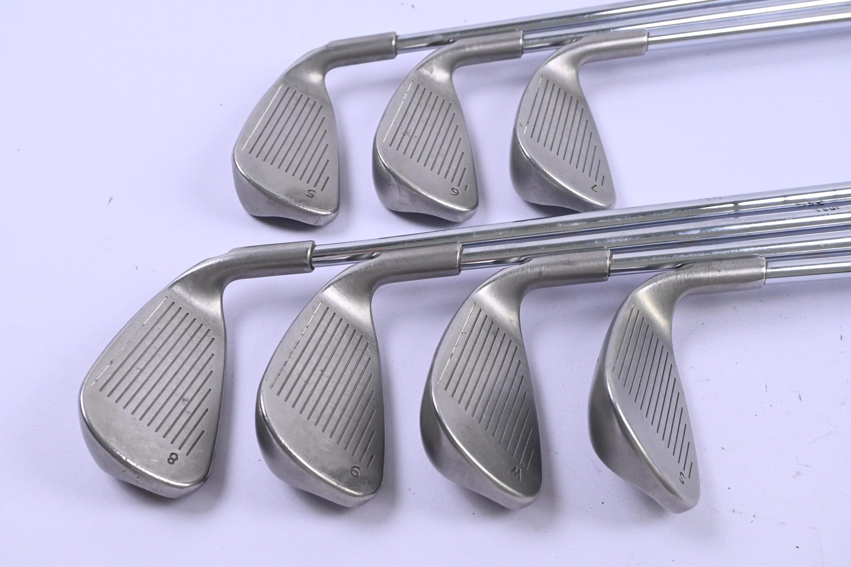 Left Hand Ping G5 Irons / 5-PW+SW / Black Dot / Stiff Flex True Temper Shafts