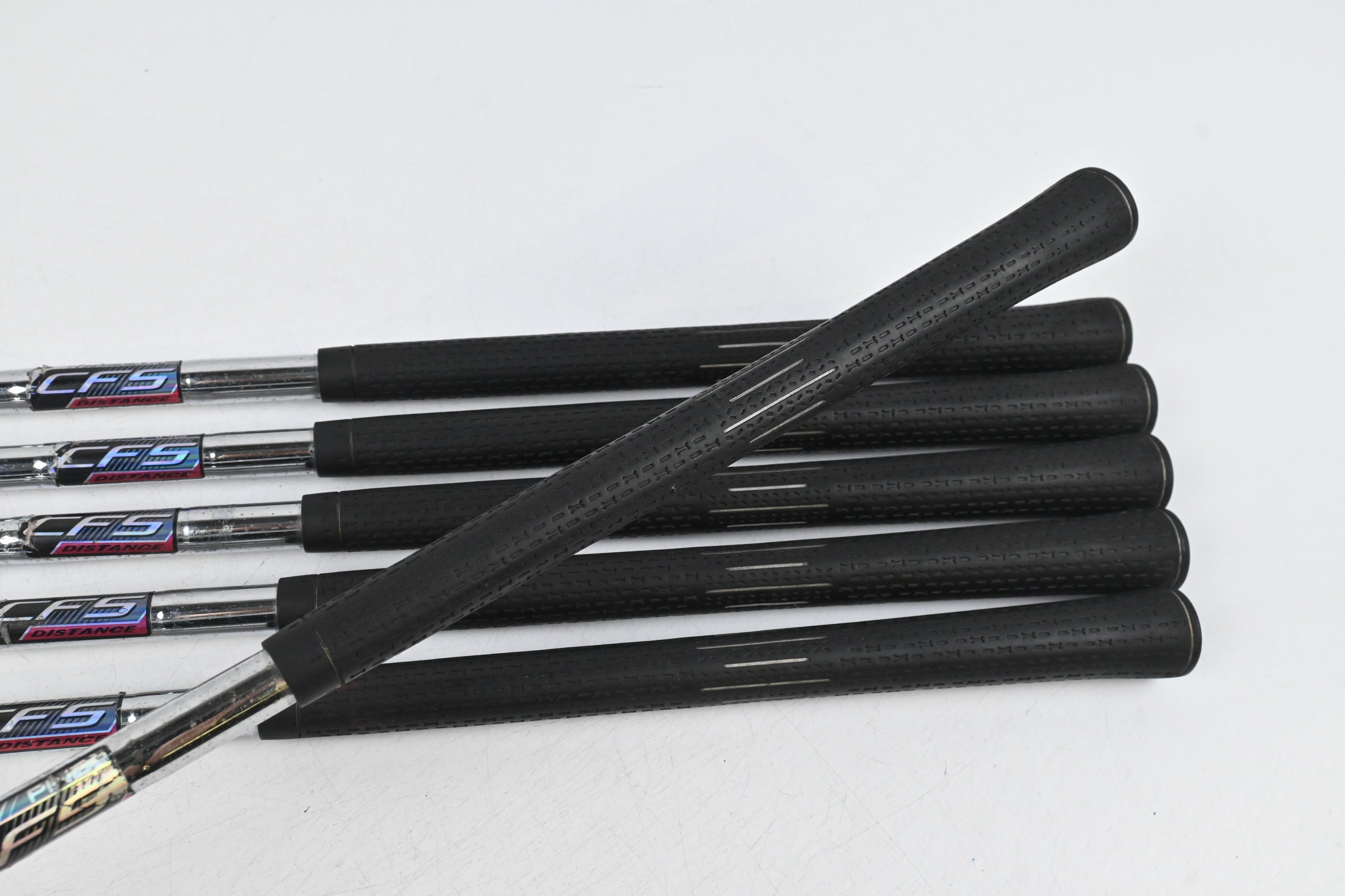 Ping G30 Irons / 5-PW / Black Dot / Regular Flex Ping CFS Distance Shafts