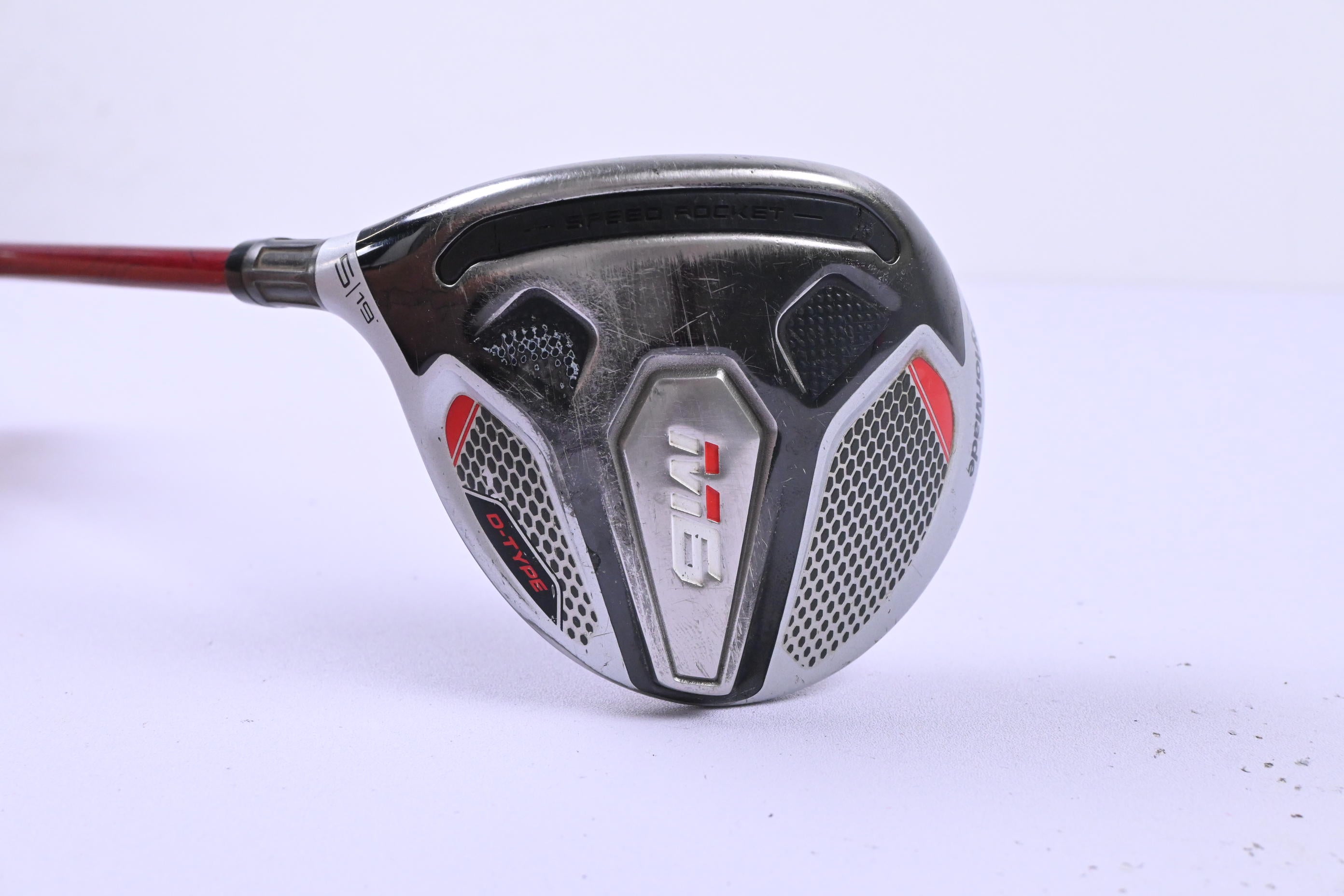 Left Hand Taylormade M6 #5 Wood / 19 Degree / Regular Flex Evenflow Max Carry 50