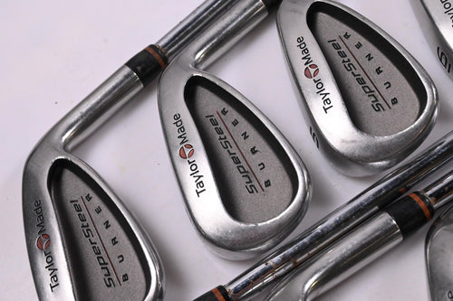Taylormade Supersteel Irons / 3-PW+SW / Stiff Flex Taylormade 90 Shafts