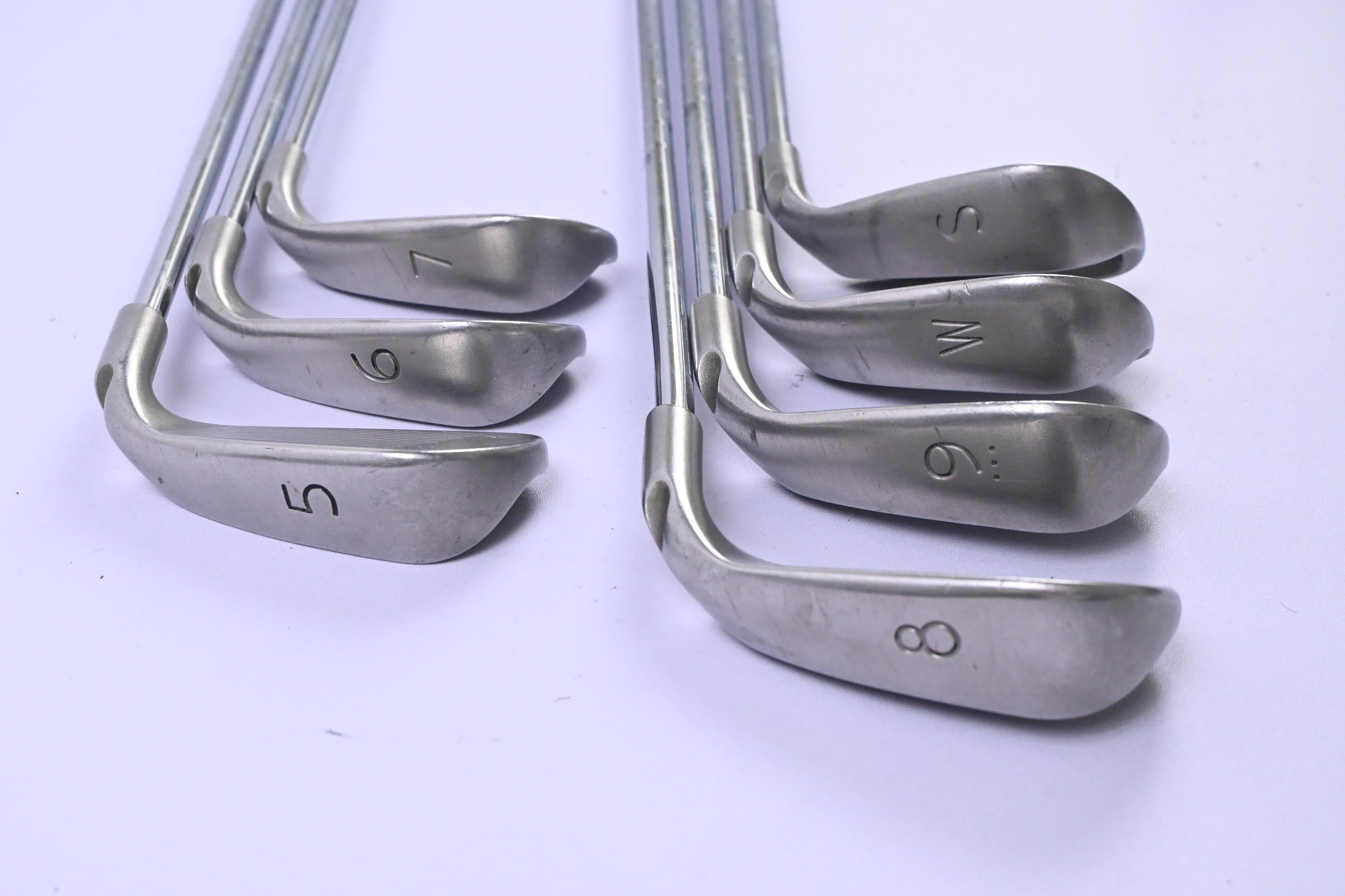Left Hand Ping G5 Irons / 5-PW+SW / Black Dot / Stiff Flex True Temper Shafts