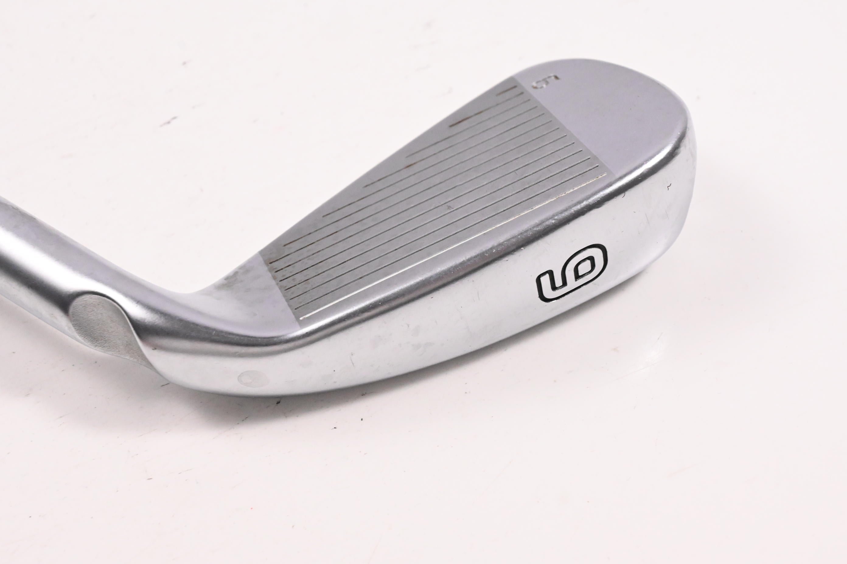 Left Hand Ping G410 #6 Iron / 26.5 Degree / Black Dot / Regular Flex NS Pro