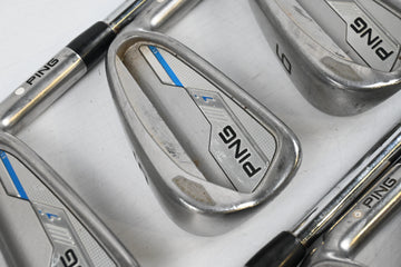 Ping i-Series E1 Irons / 4-PW / White Dot / Regular Flex Project X Precision Shafts
