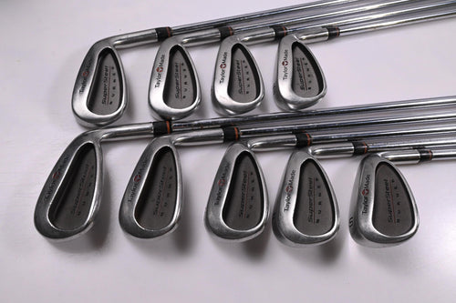 Taylormade Supersteel Irons / 3-PW+SW / Stiff Flex Taylormade 90 Shafts
