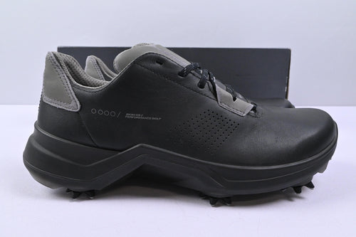Ecco Biom G5 Golf Shoes / UK Size 7.5 / Black & Grey