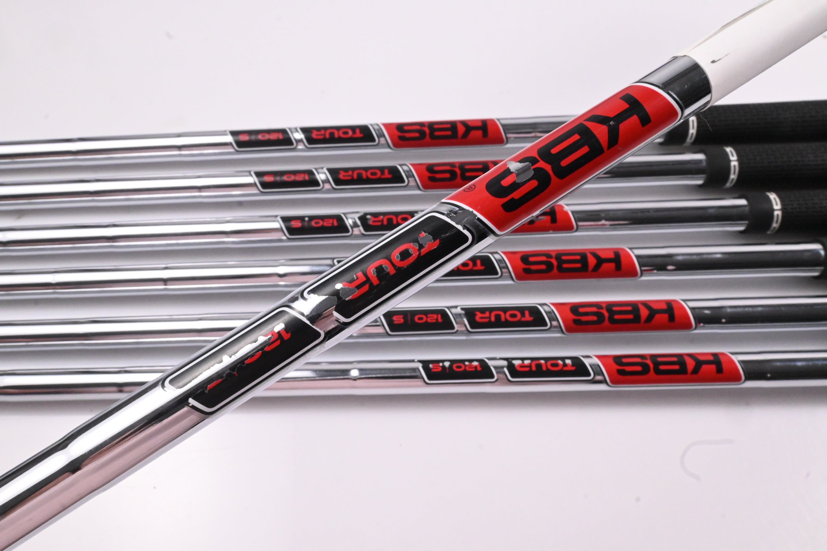 Taylormade P770 2020 Irons / 3-9i / Stiff Flex KBS Tour 120 Shafts